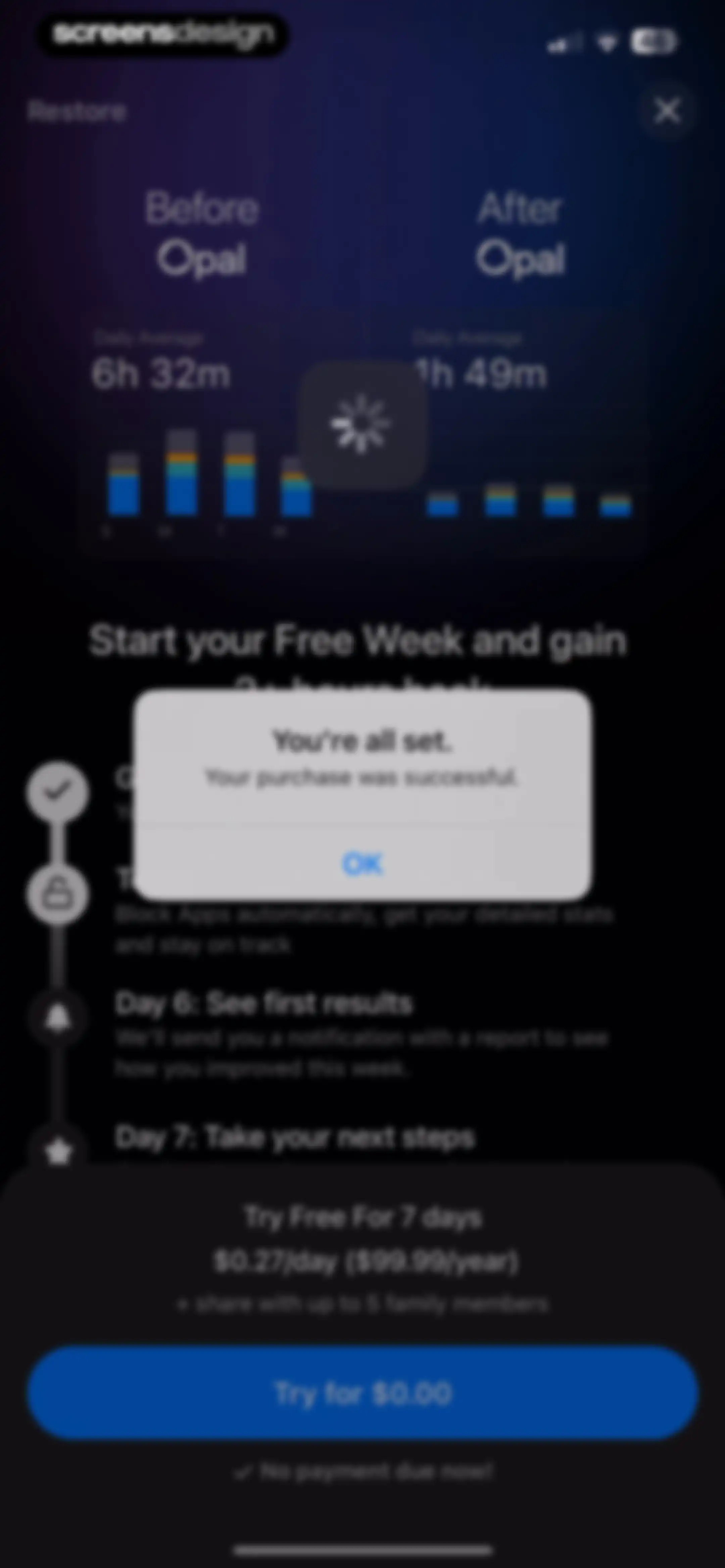 Opal: Screen Time Control screen 30