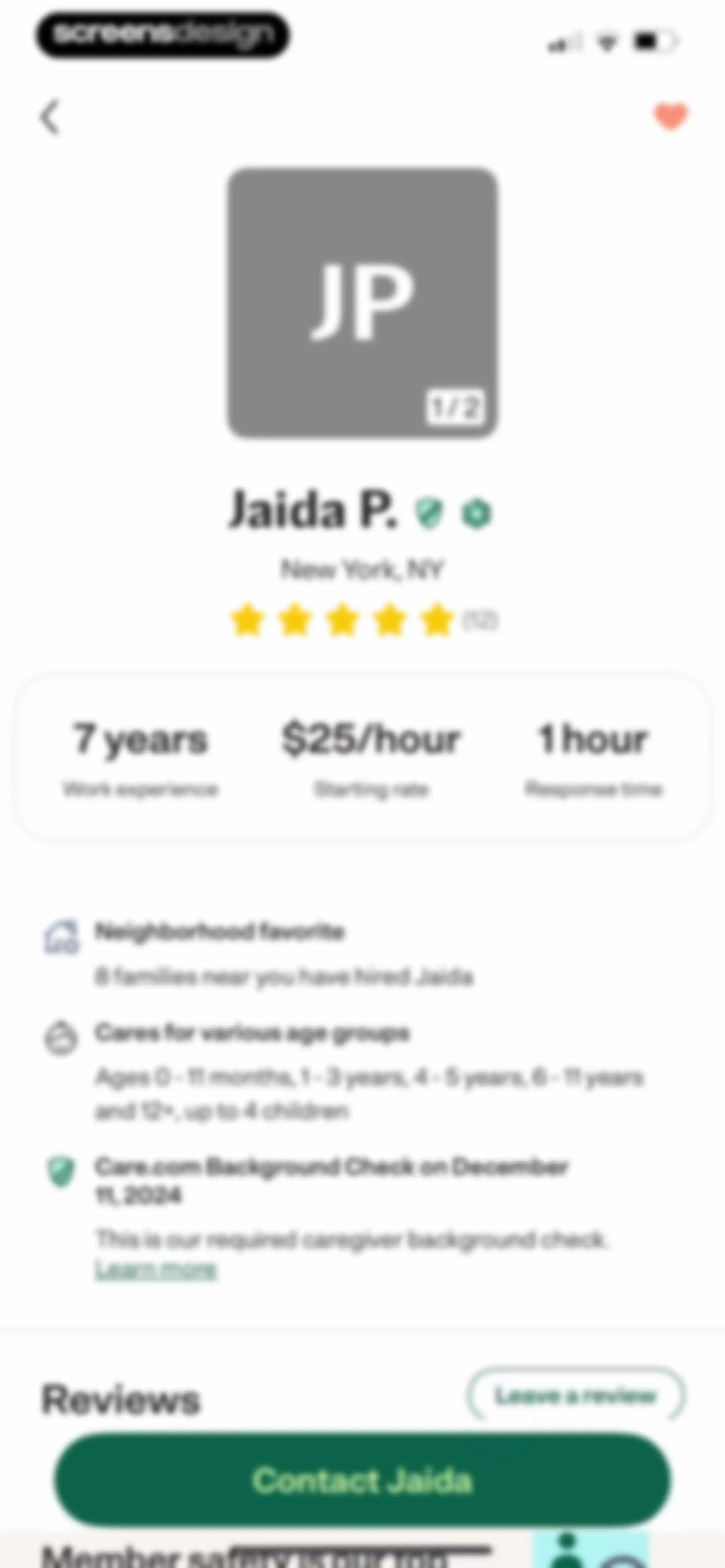 Care.com: Hire Caregivers screen 44