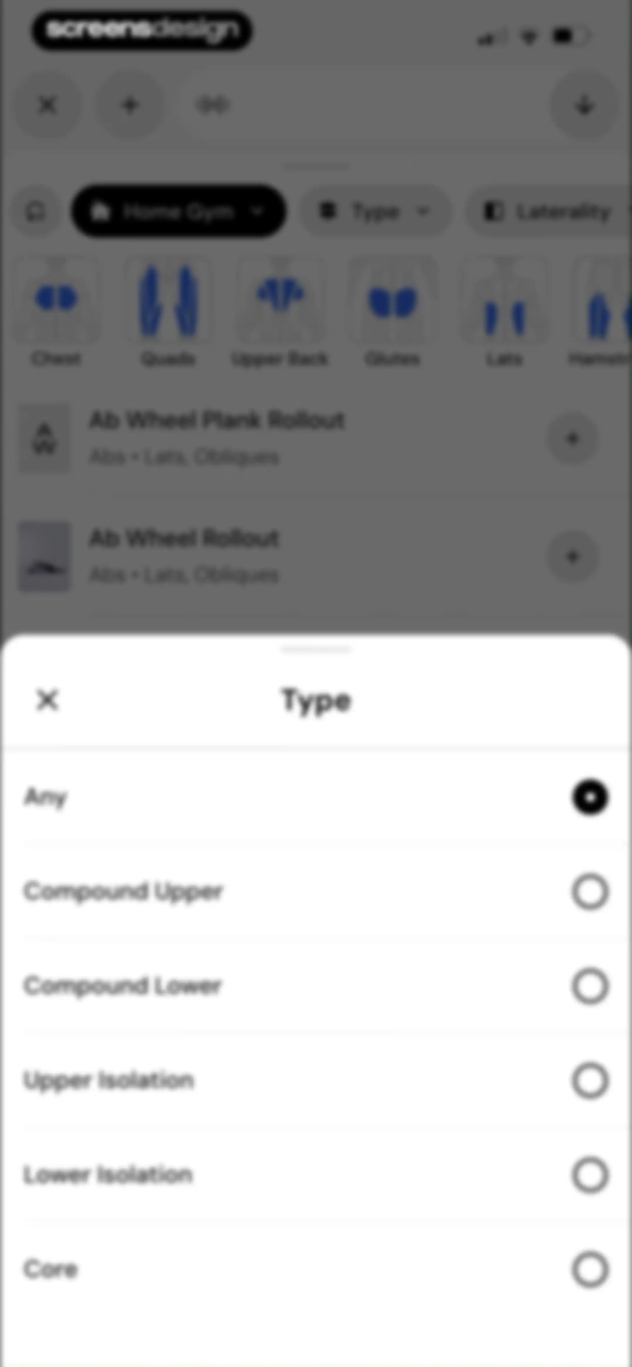MacroFactor Workouts - Tracker screen 93