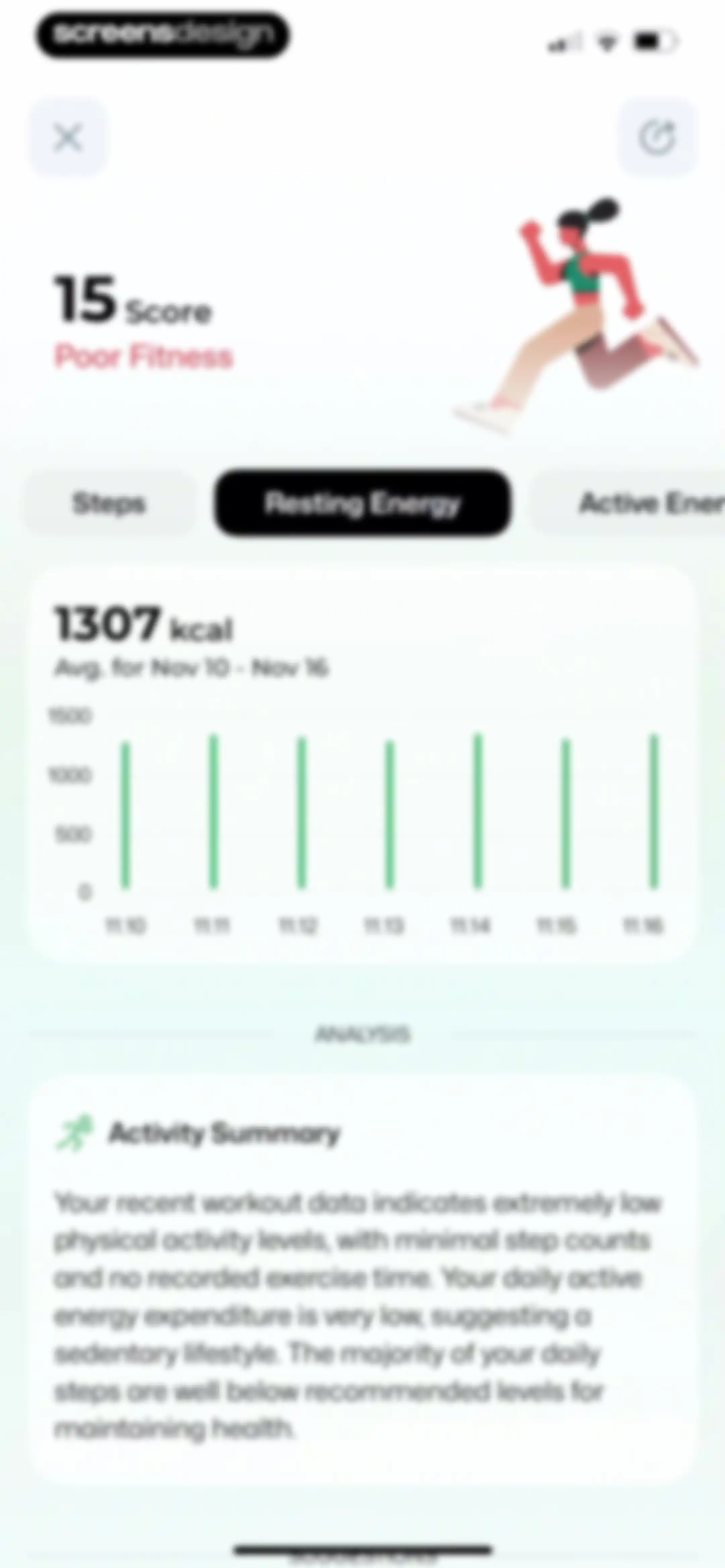 Wellance – AI Health & Balance screen 89