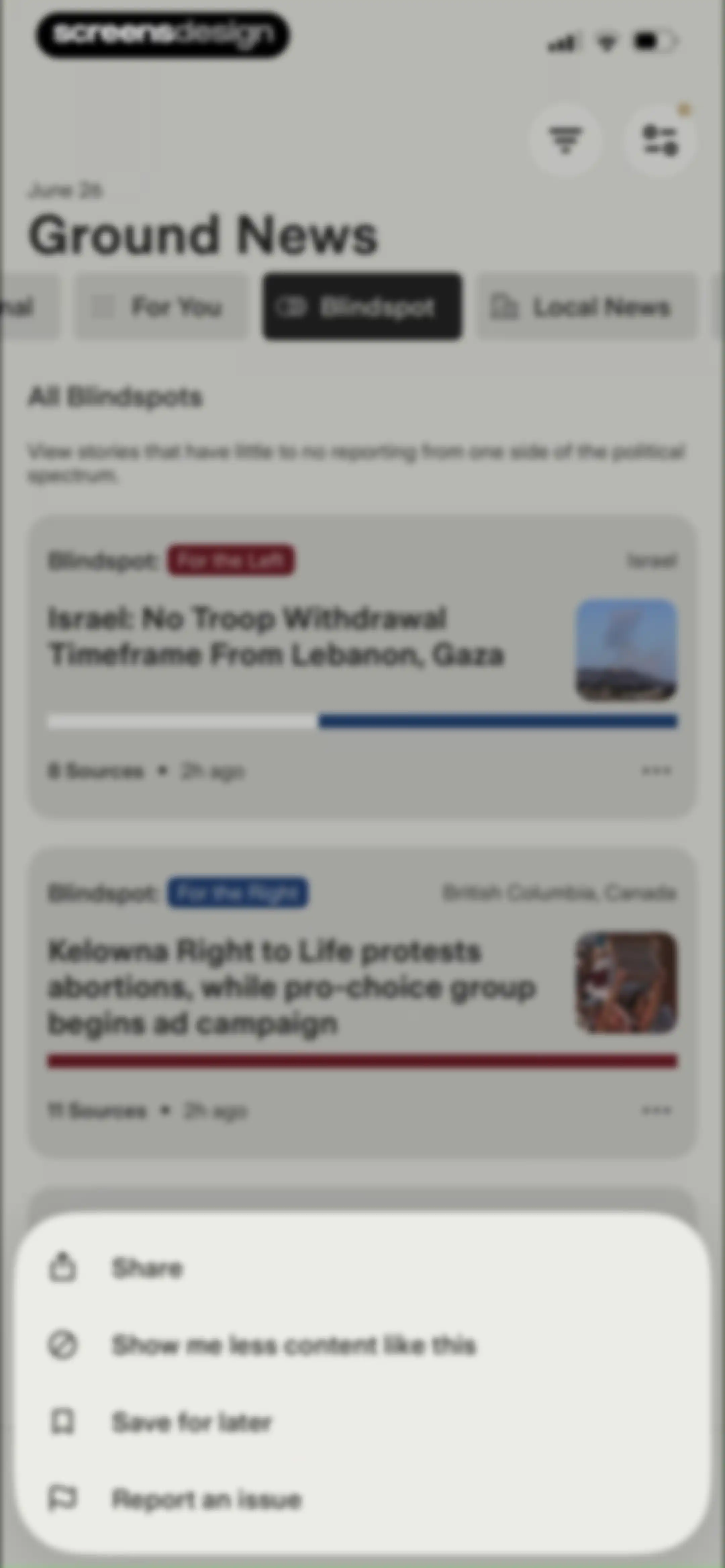 Ground News screen 45
