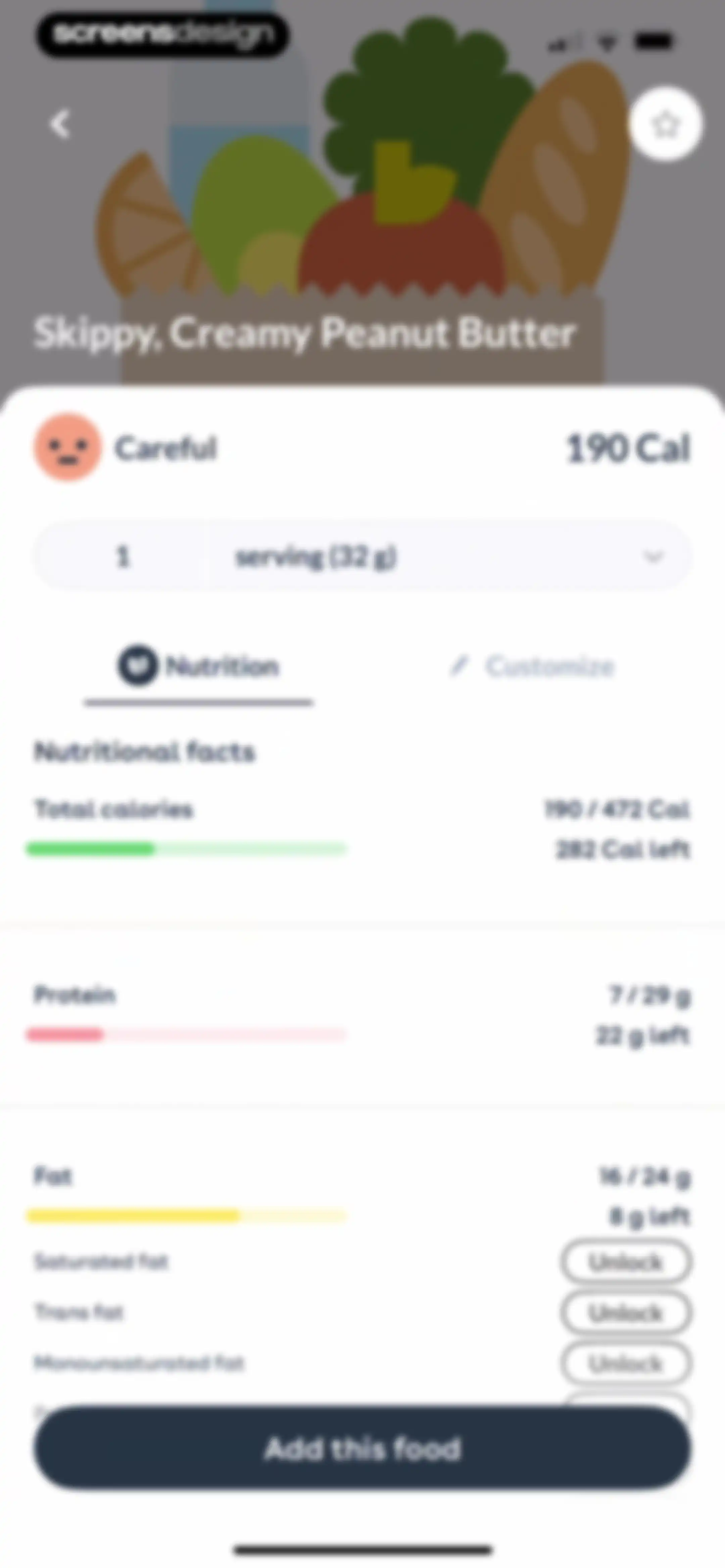 Foodvisor - AI Calorie Counter screen 141