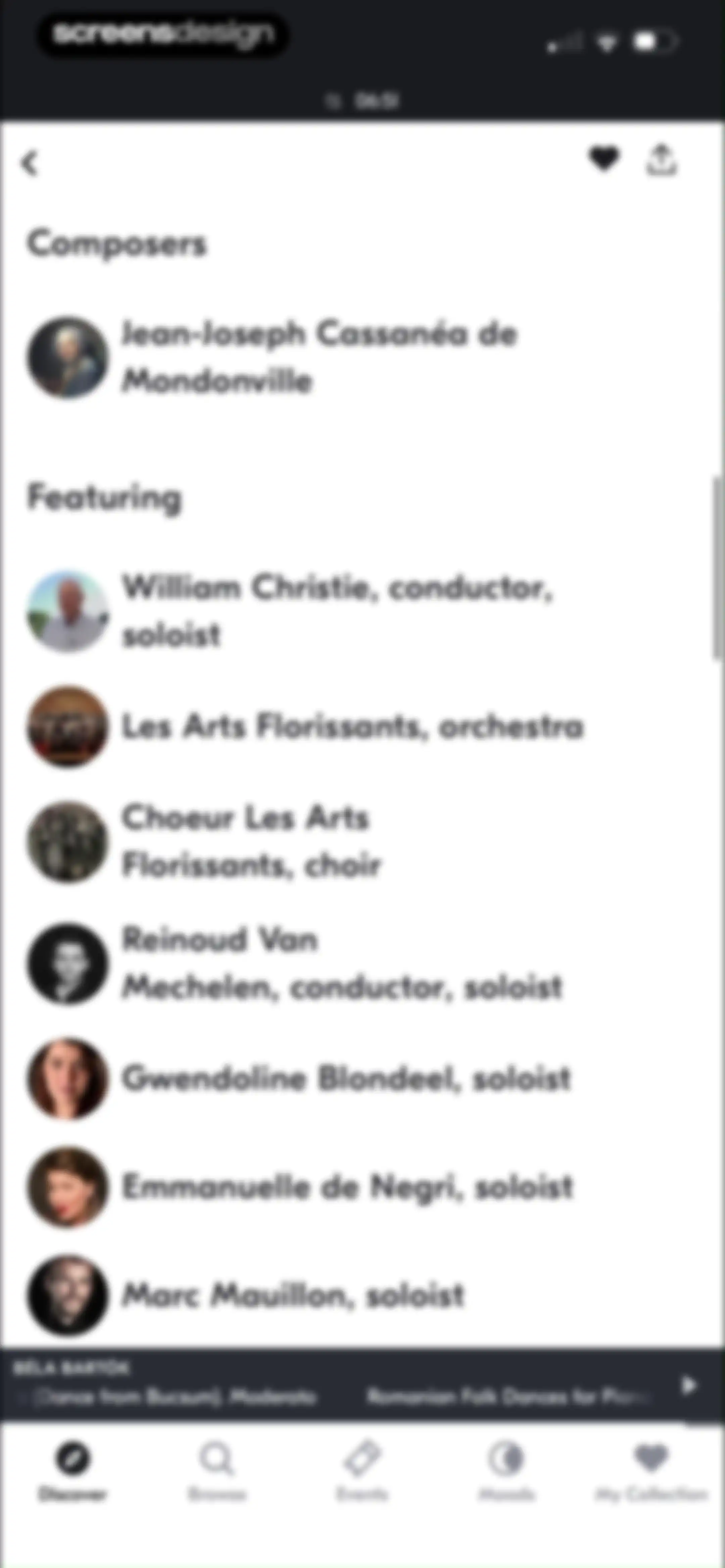 IDAGIO Stream Classical Music screen 70