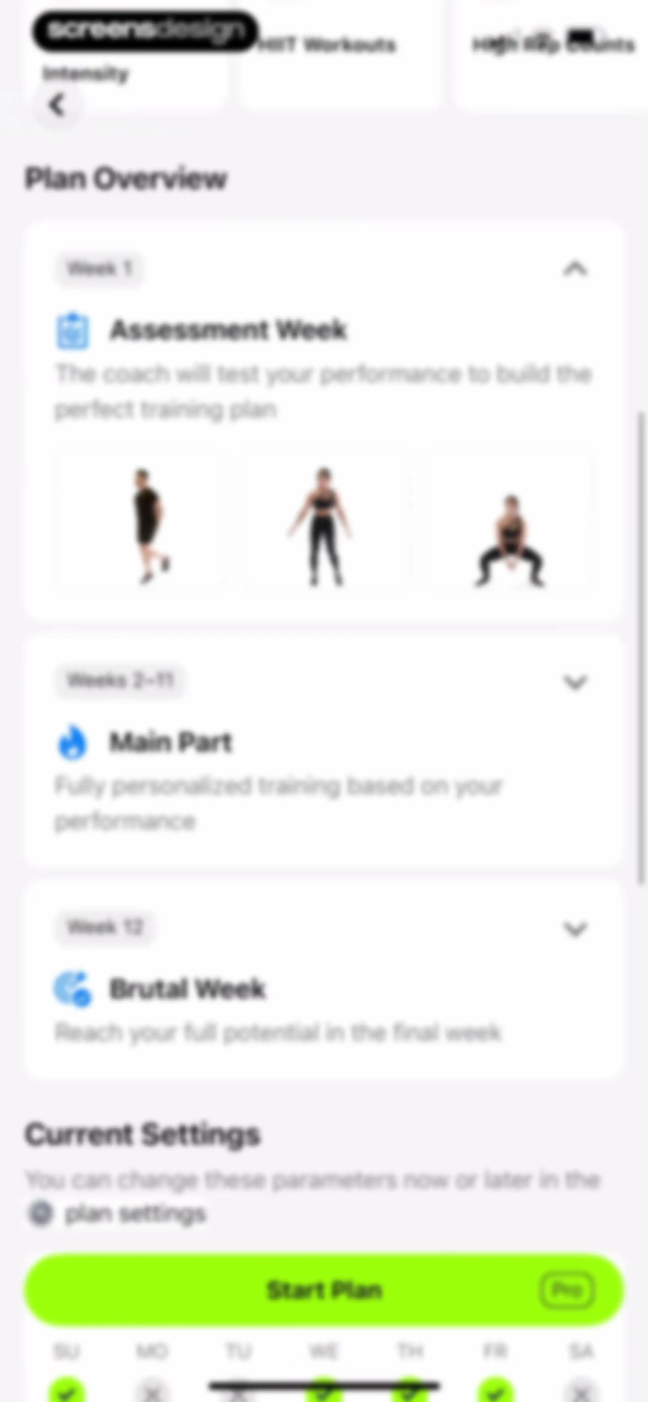 Fitify: Home Workout, AI Coach screen 83