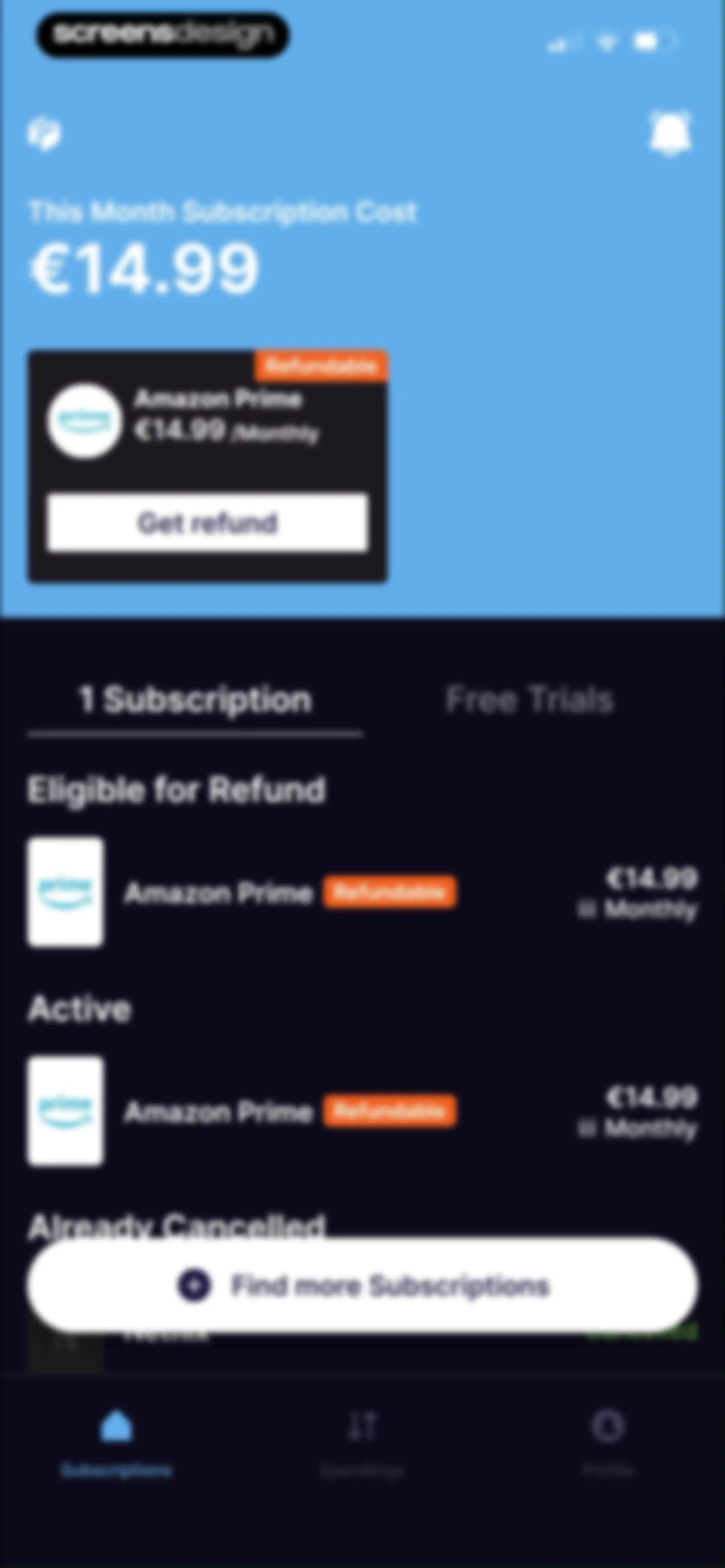SubPilot: Cancel Subscriptions screen 49