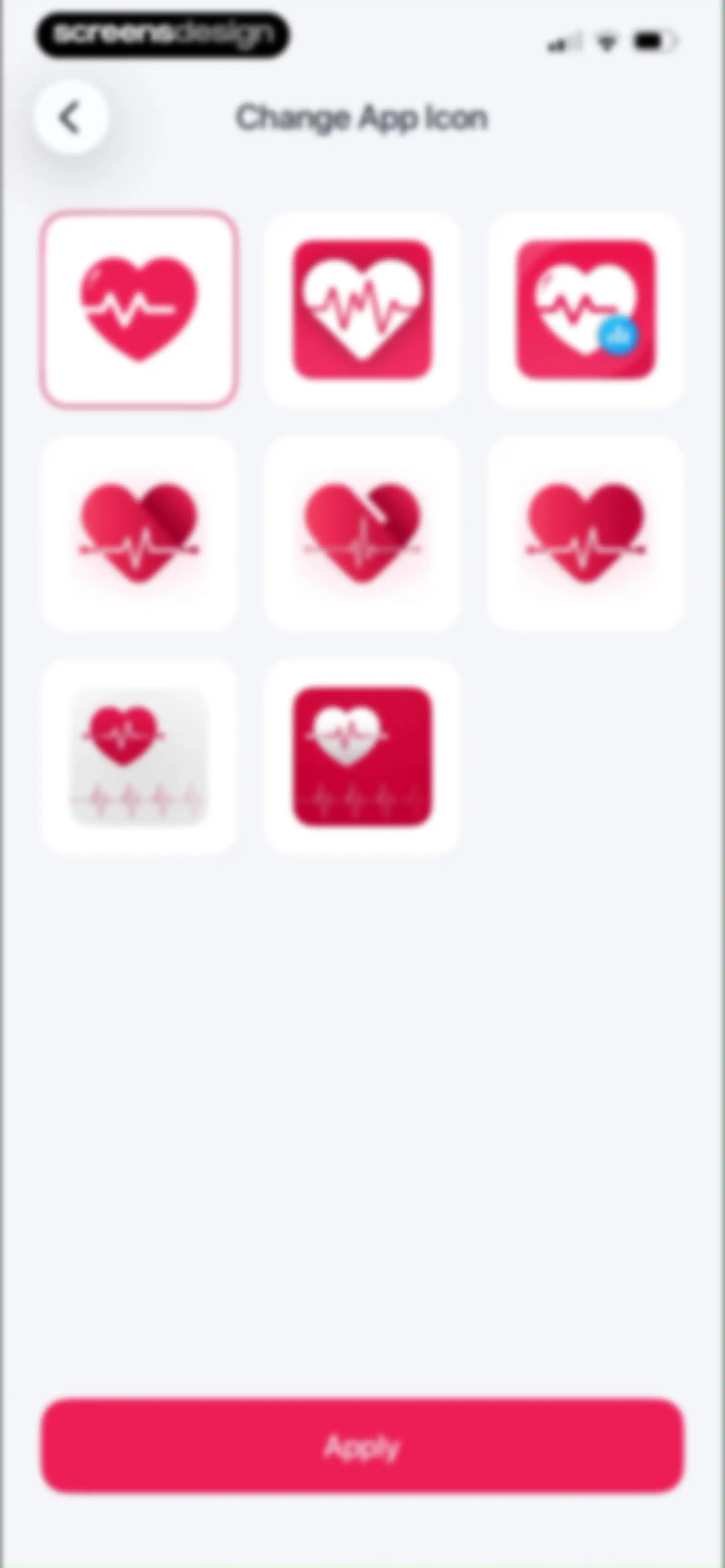 iCardiac: Heart Rate & Health screen 94