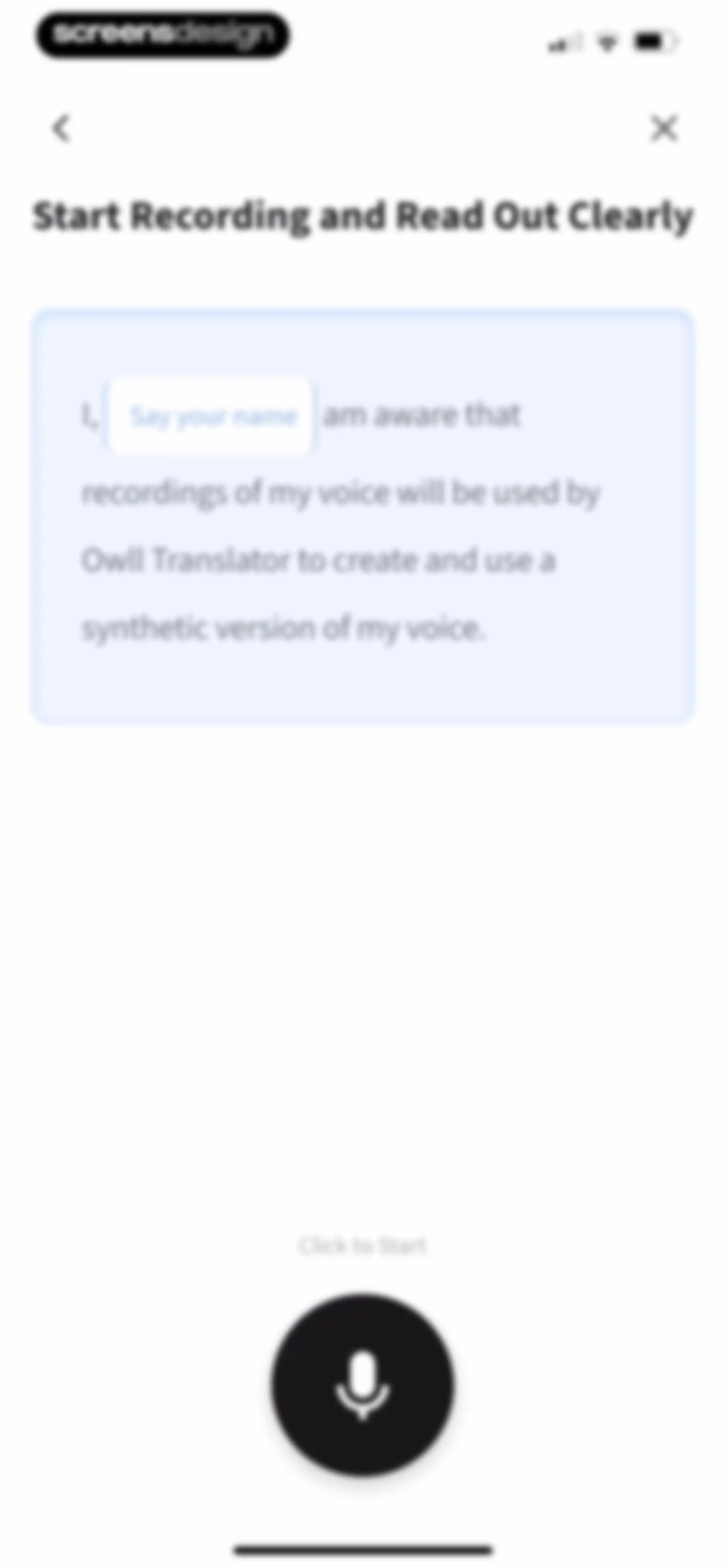Owll Translator：AI Voice Clone screen 61