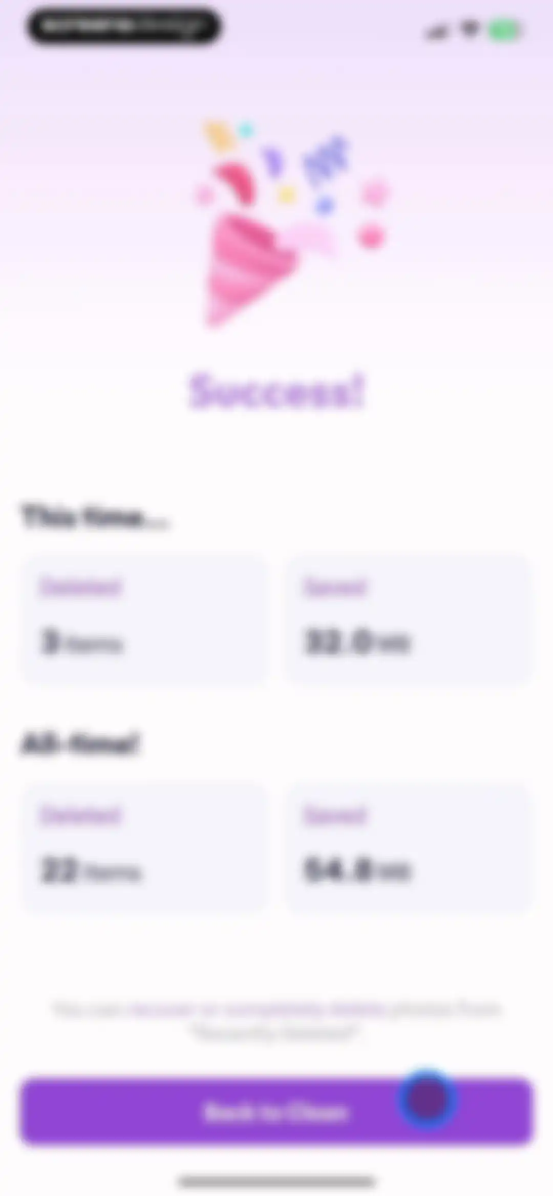 Swipe Cleaner - Clean Storage screen 29