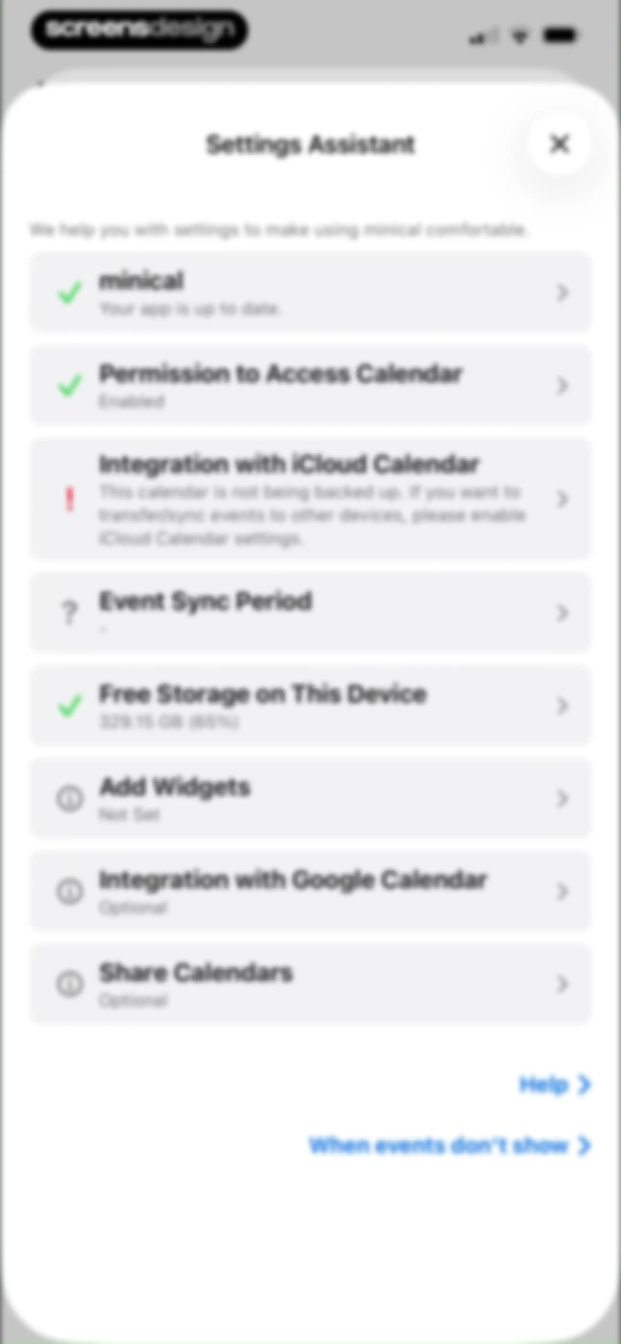 minical - Planner & Calendar screen 56