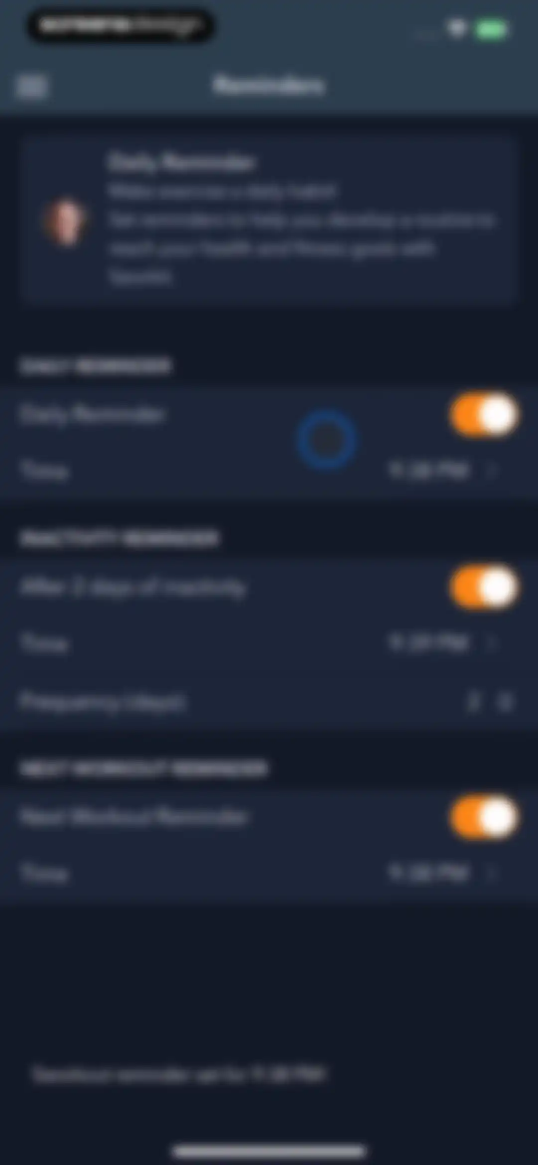 Sworkit Fitness & Wellness App screen 110