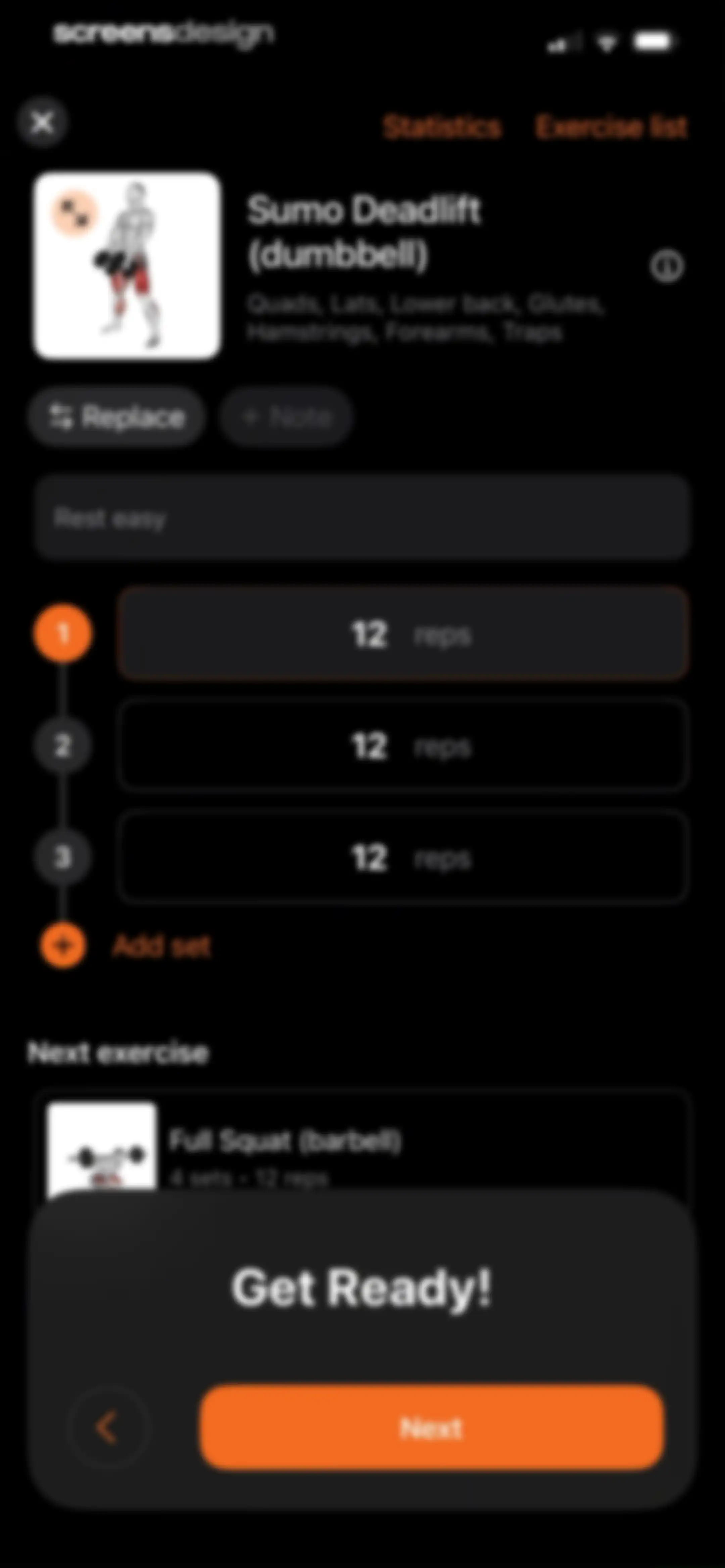 Gym WP - Workout Planner & Log screen 54