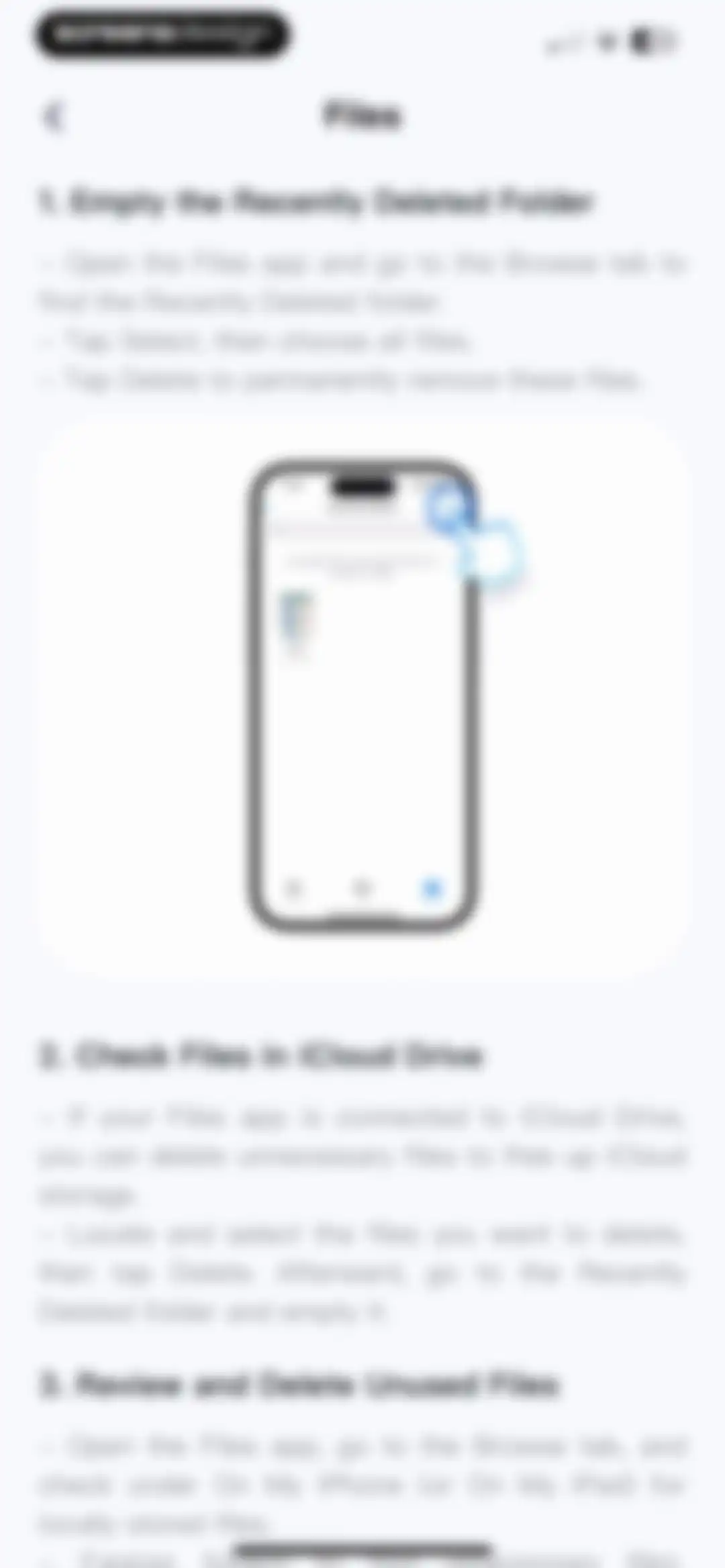 Strong Cleaner: Free up space screen 46