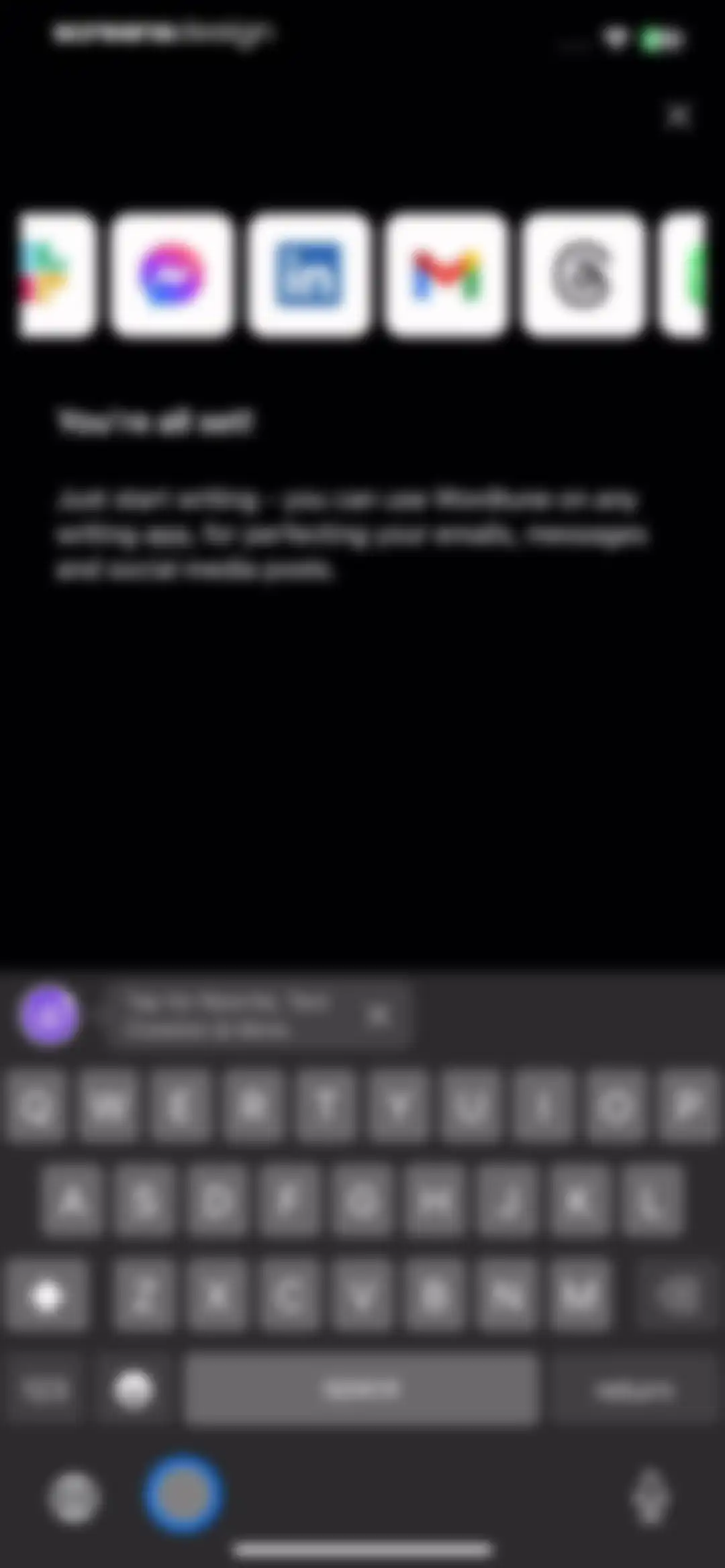 Wordtune: AI Writing Keyboard screen 17