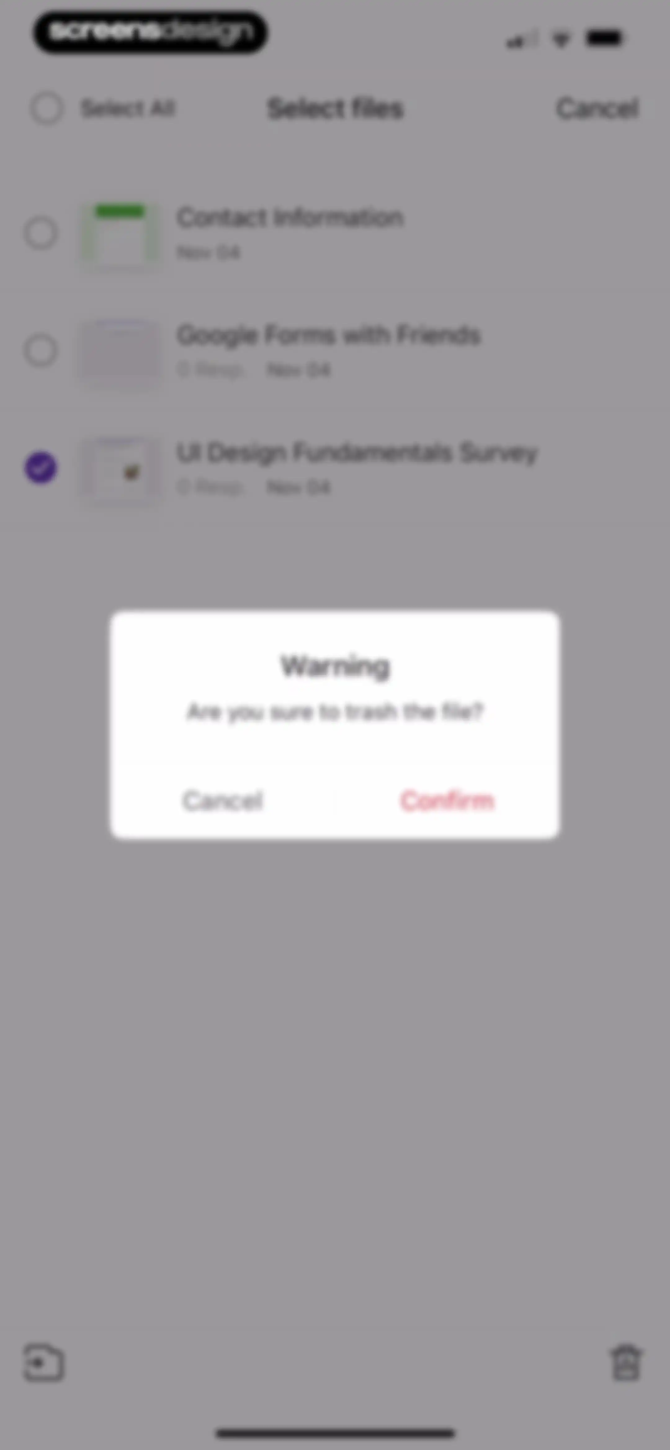 Forms for Google Docs screen 106