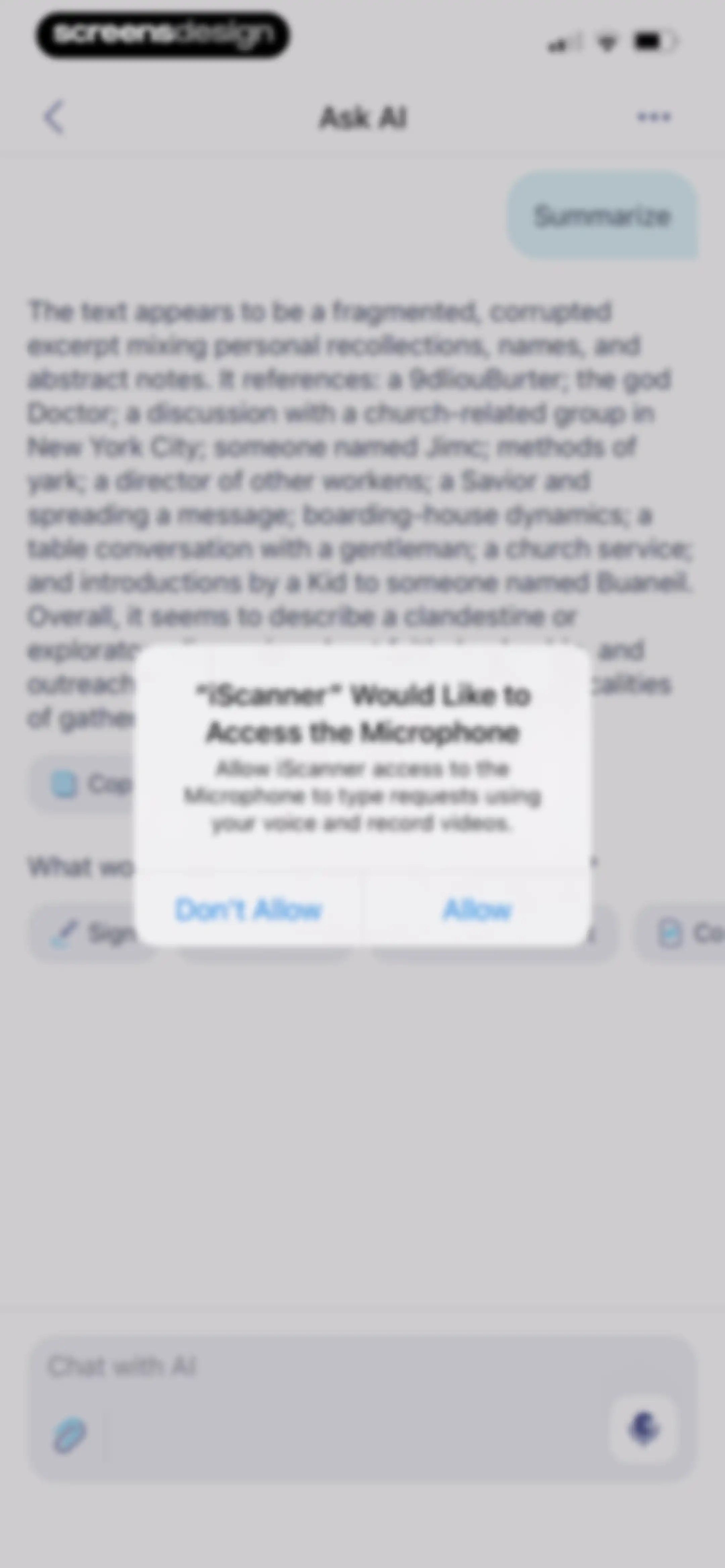 iScanner: PDF Document Scanner screen 111