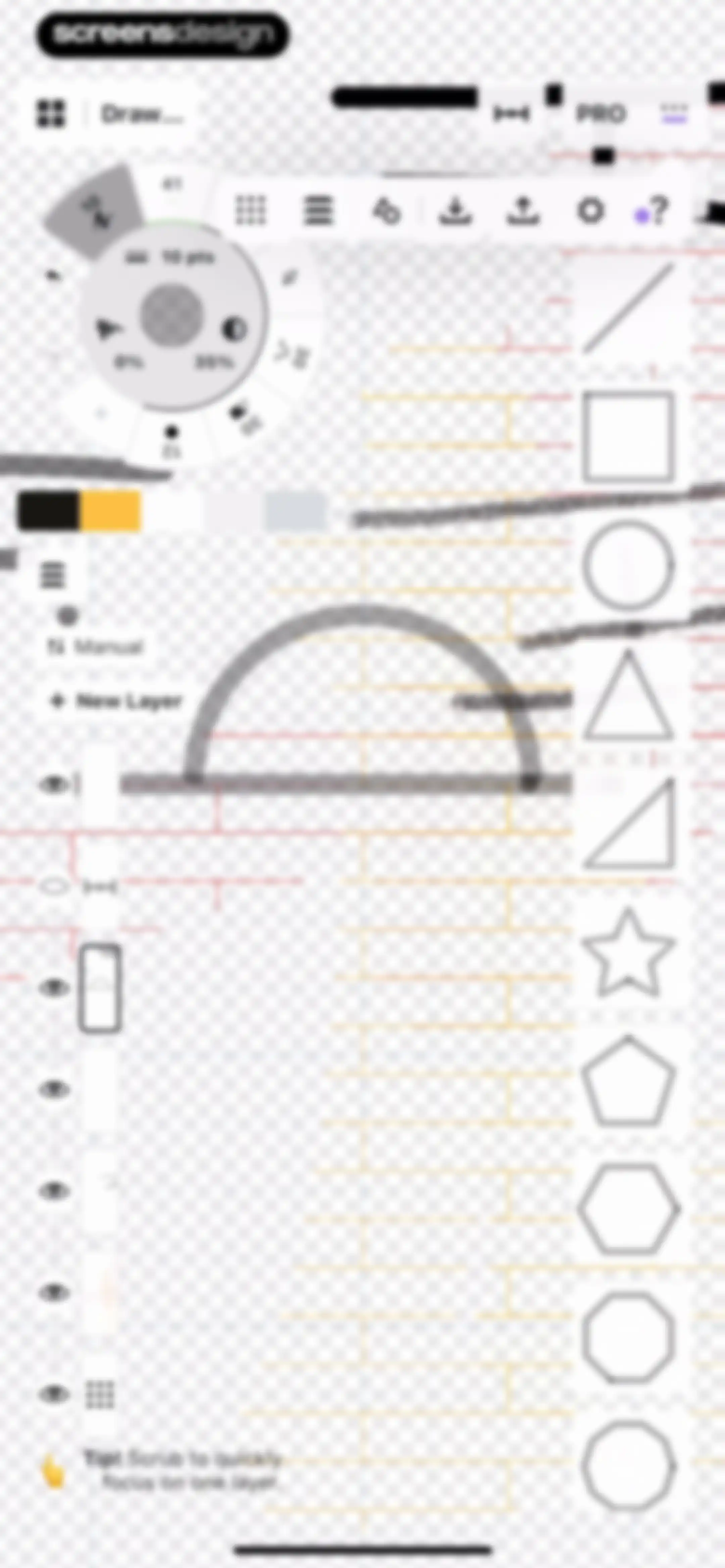 Concepts screen 71