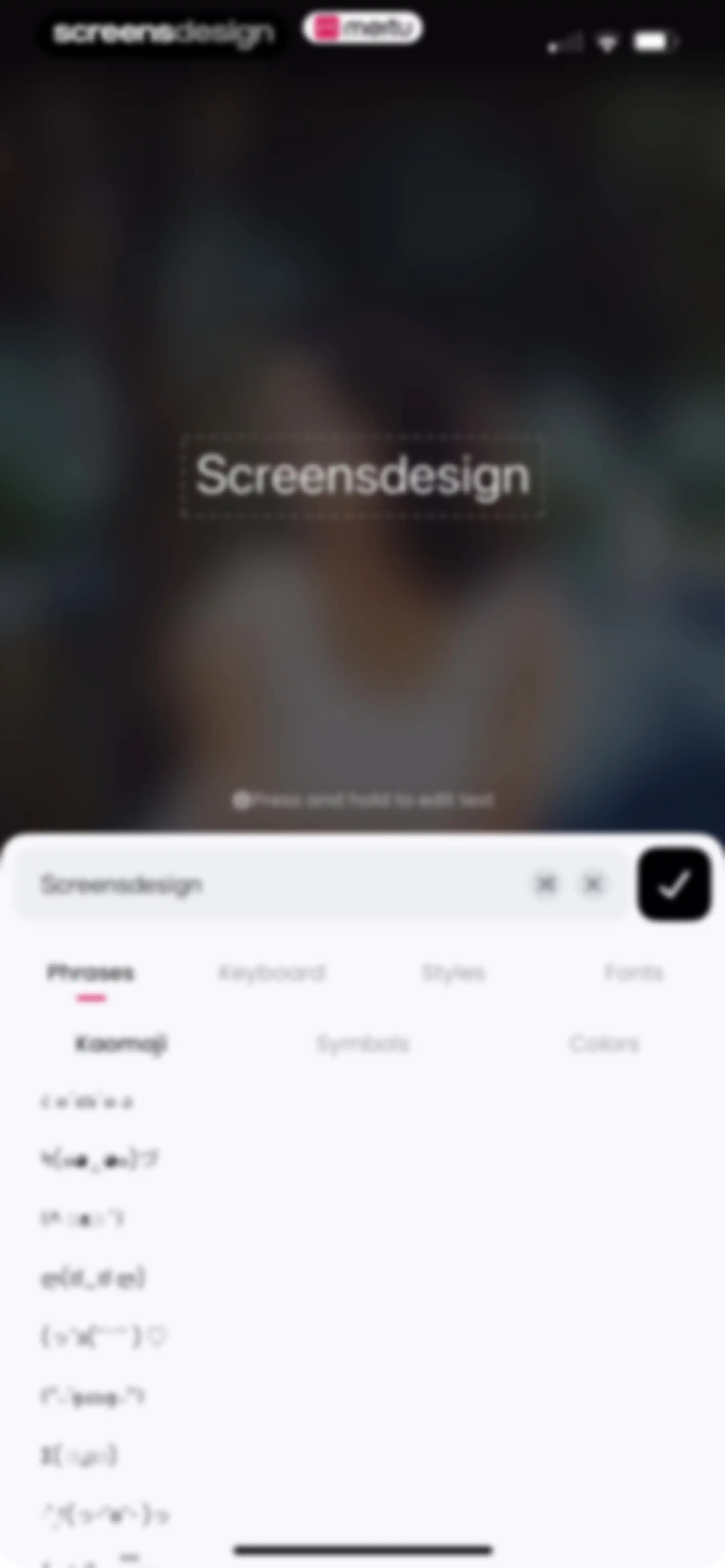 Meitu AI Photo & Video Editor screen 62