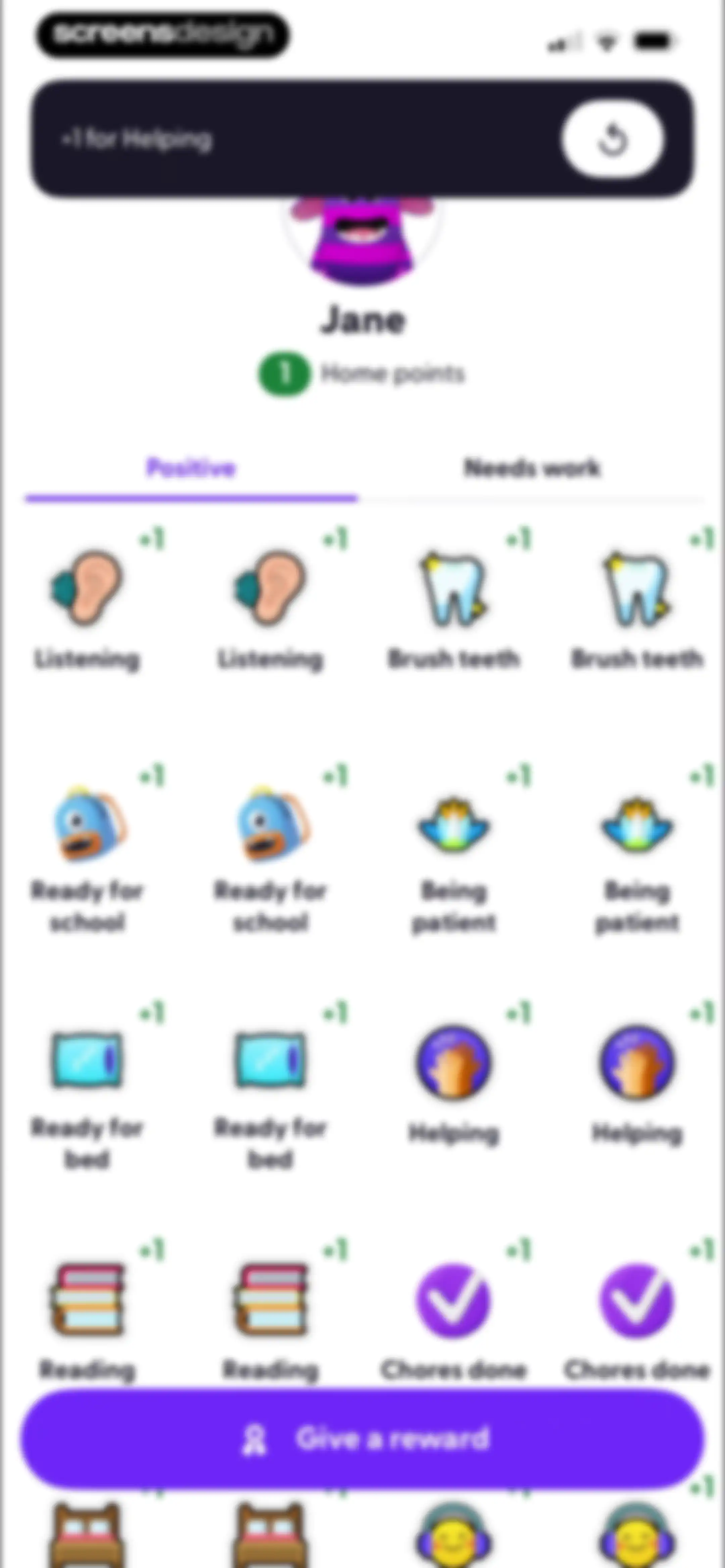 ClassDojo screen 50