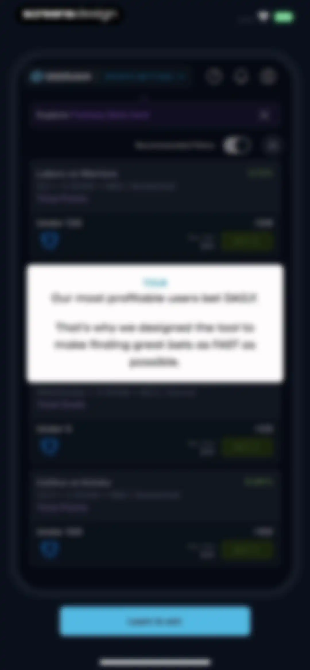 OddsJam: Sharp Sports Betting screen 15