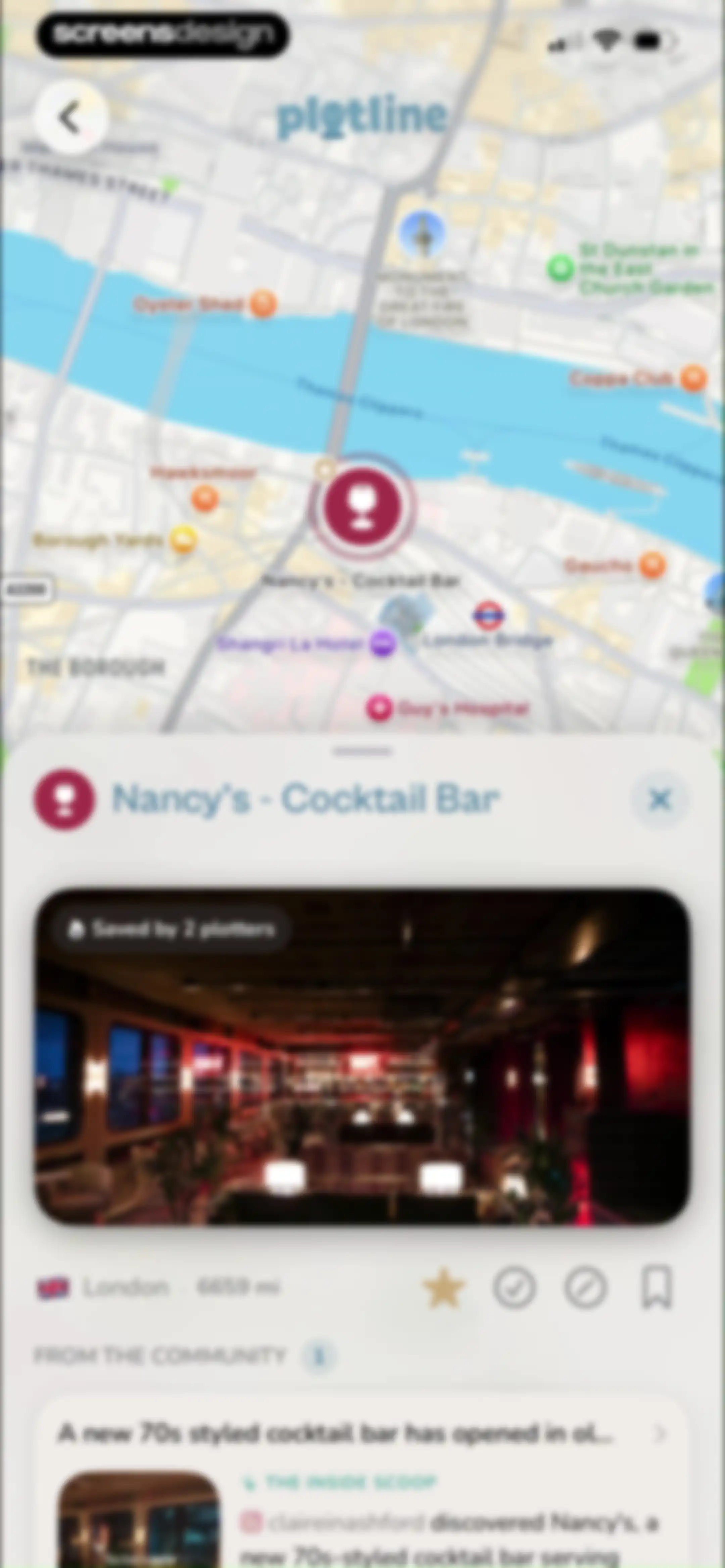 Plotline: Travel Map & Planner screen 104
