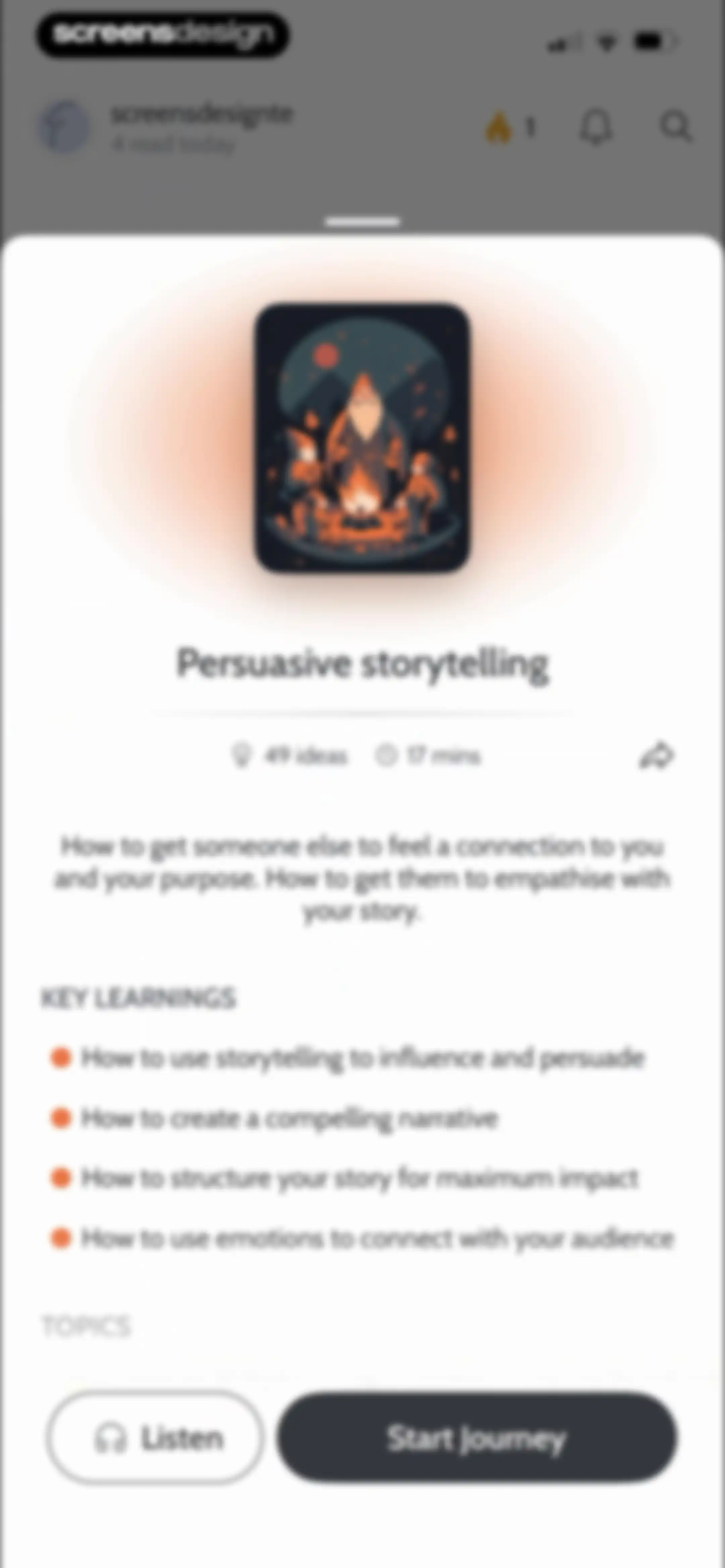 Deepstash: Smarter Every Day! screen 115