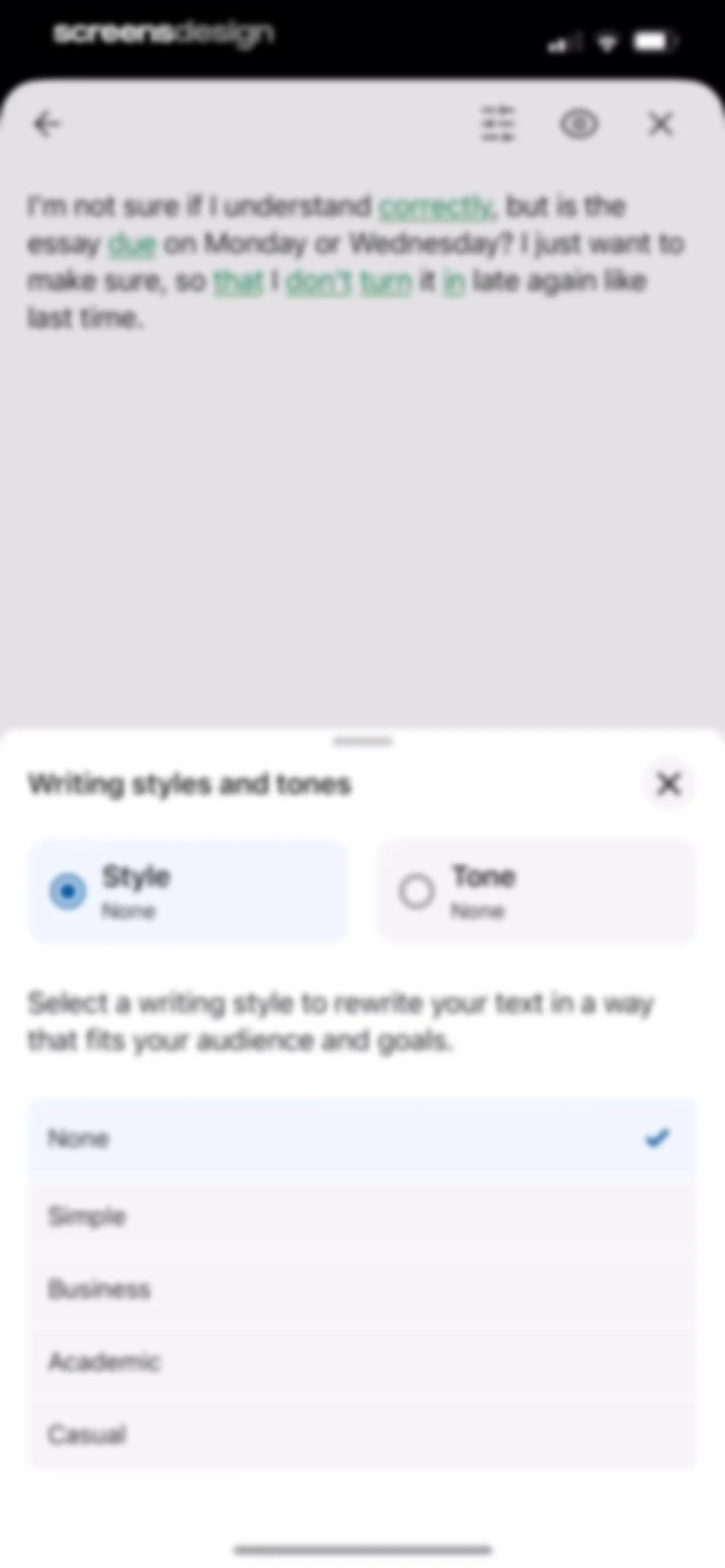 DeepL Translate screen 32