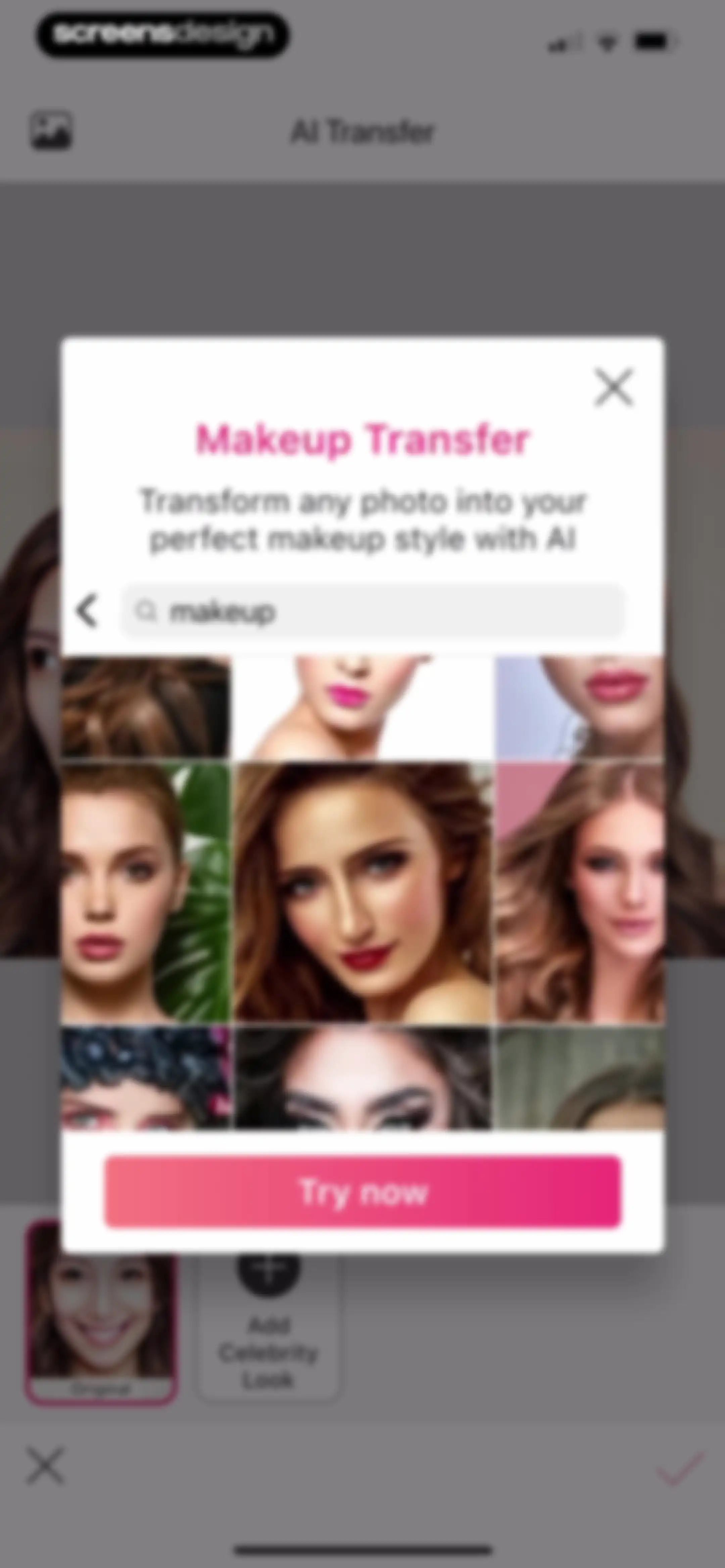 YouCam Makeup: Face Editor screen 47