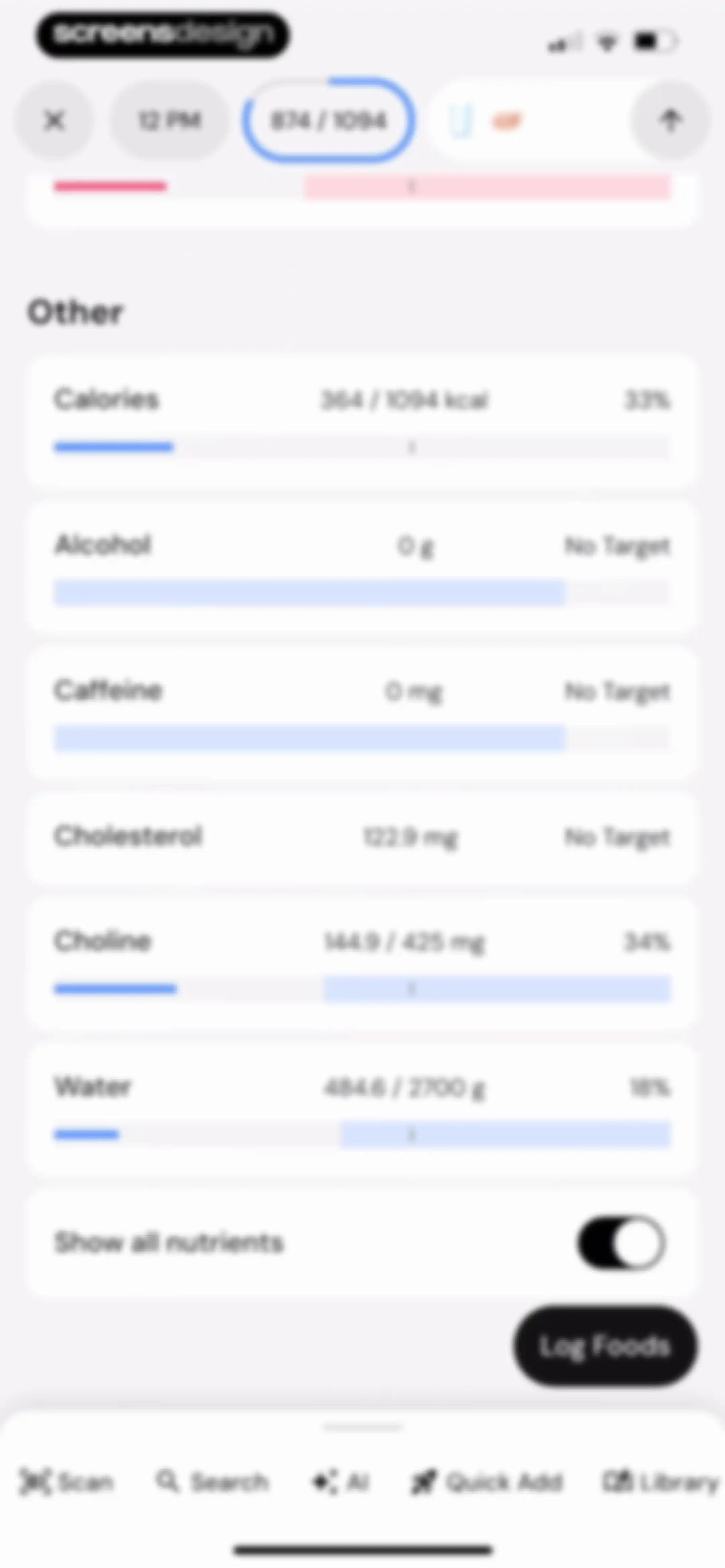 MacroFactor - Macro Tracker screen 201