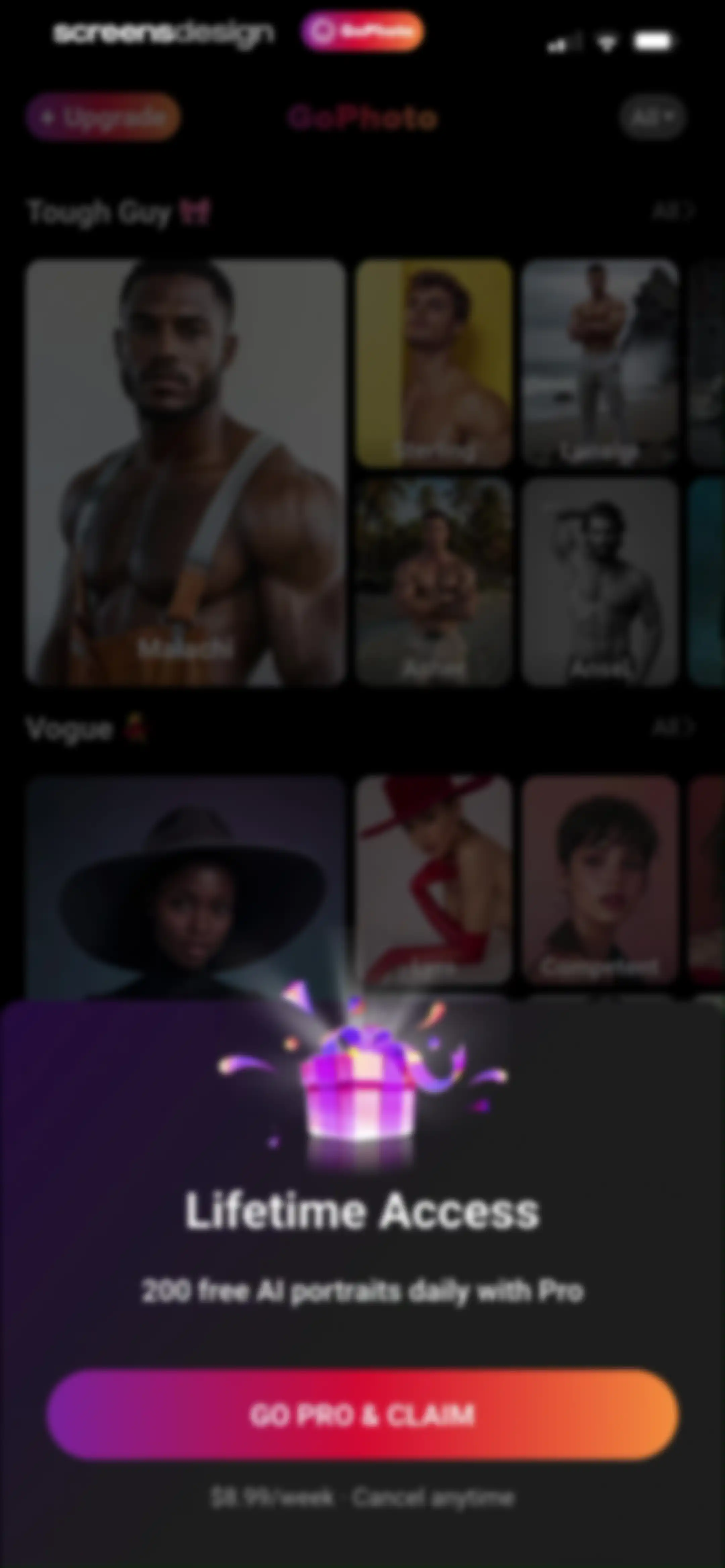 GoPhoto:AI Photo & Video Maker screen 46