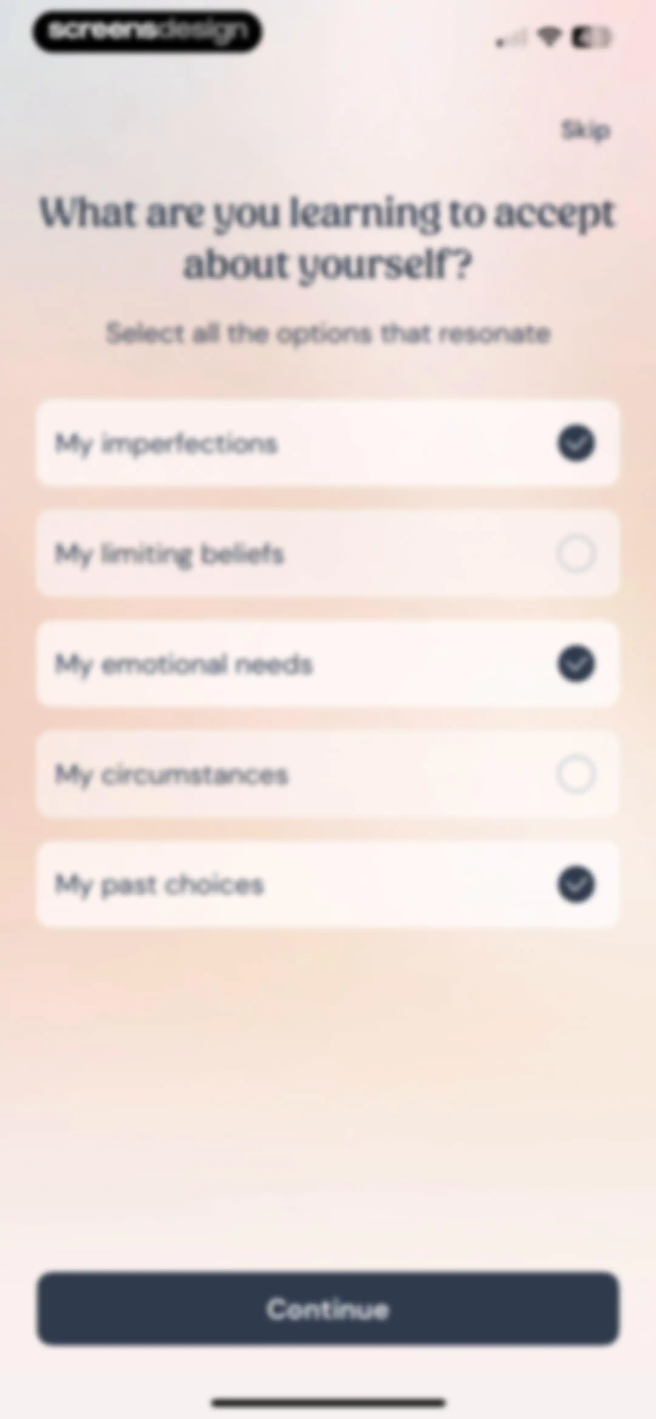 I am - Daily Affirmations screen 28