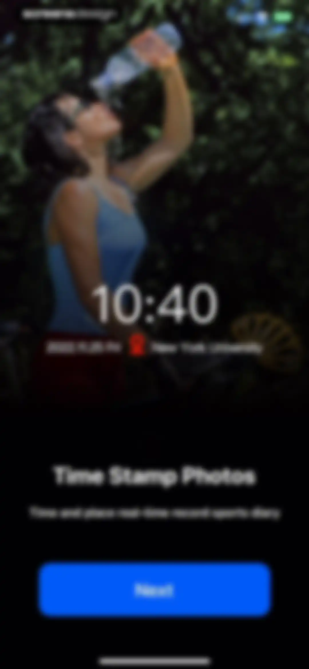 Timestamp Camera: Time stamp screen 2