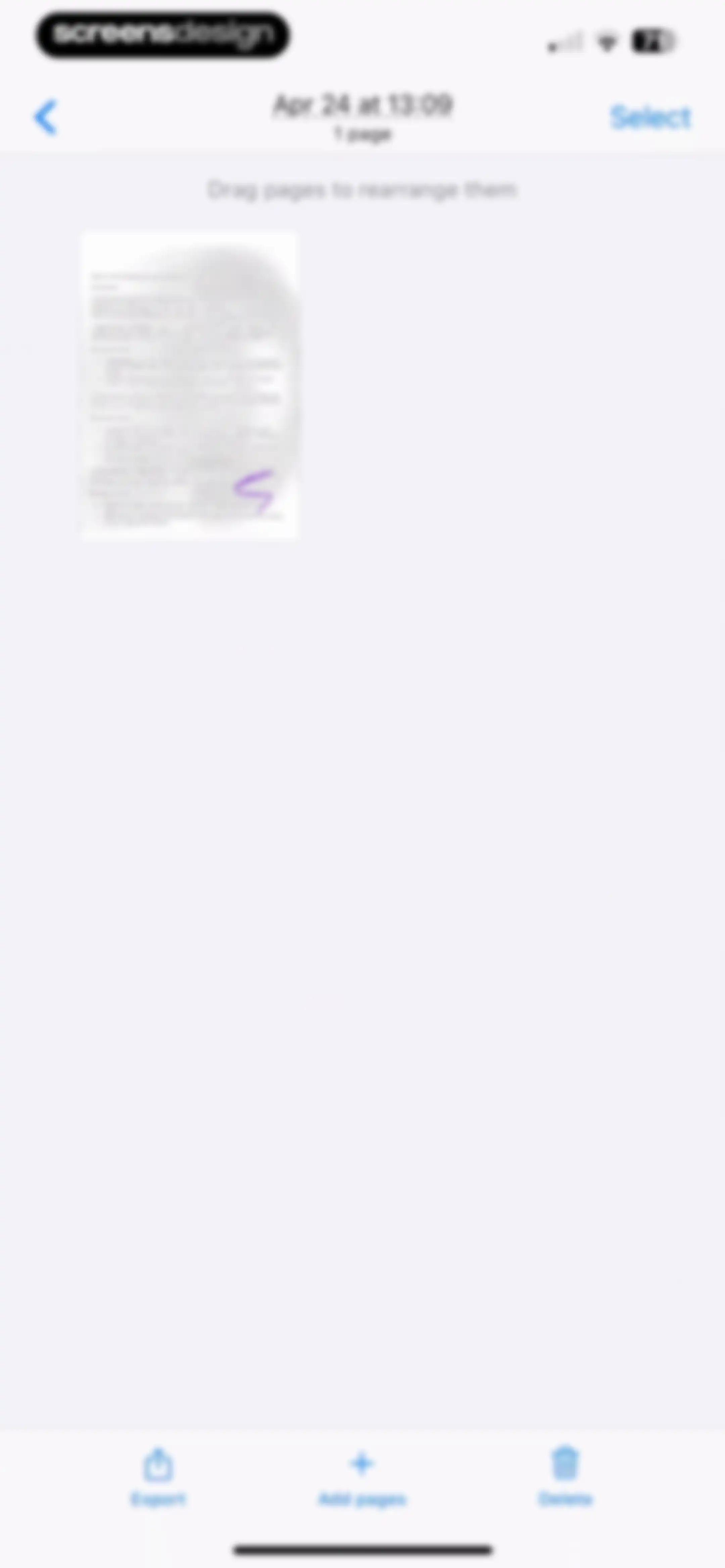 Scanner App. JPG, Photo to PDF screen 43