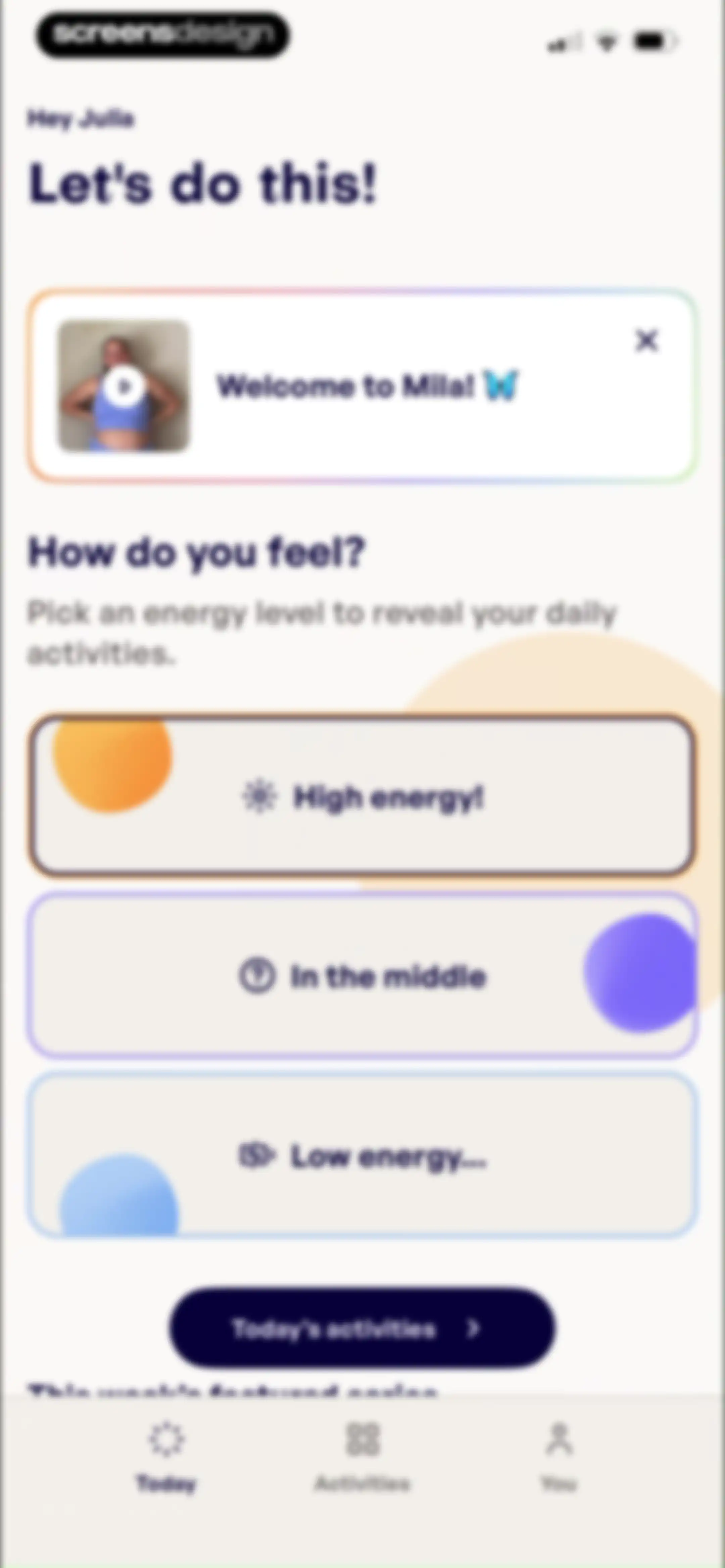Mila: Home Workout & Fitness screen 27