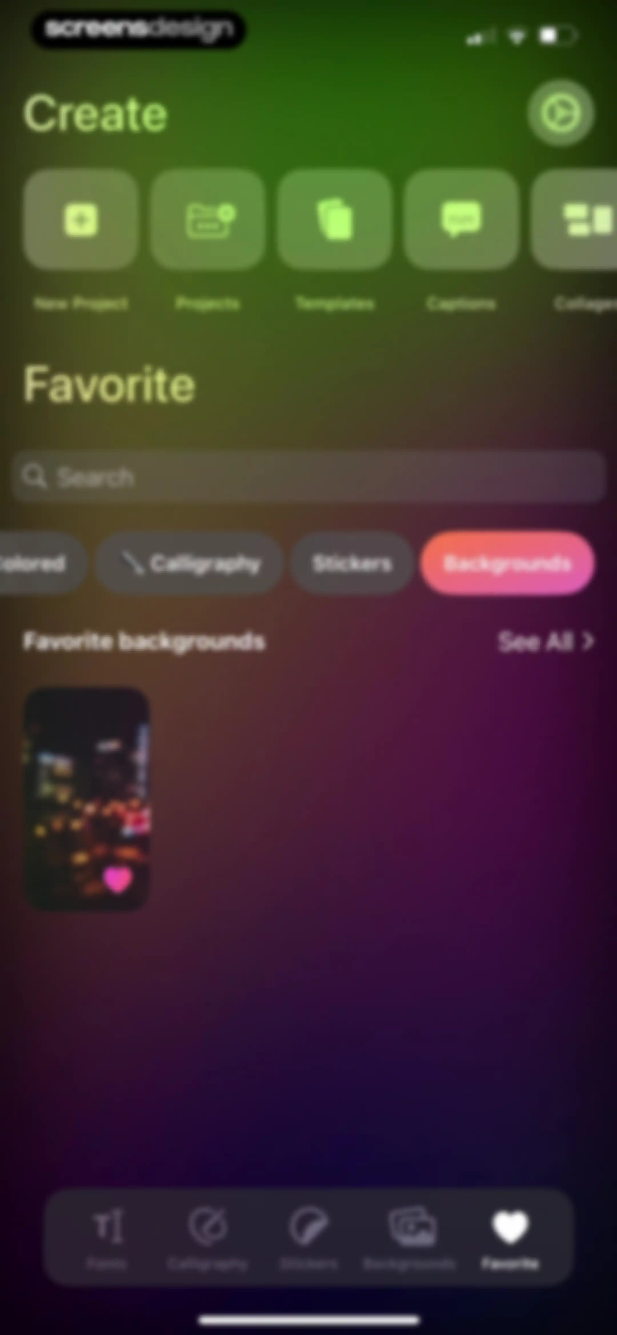 Leto: Font for Instagram Story screen 127