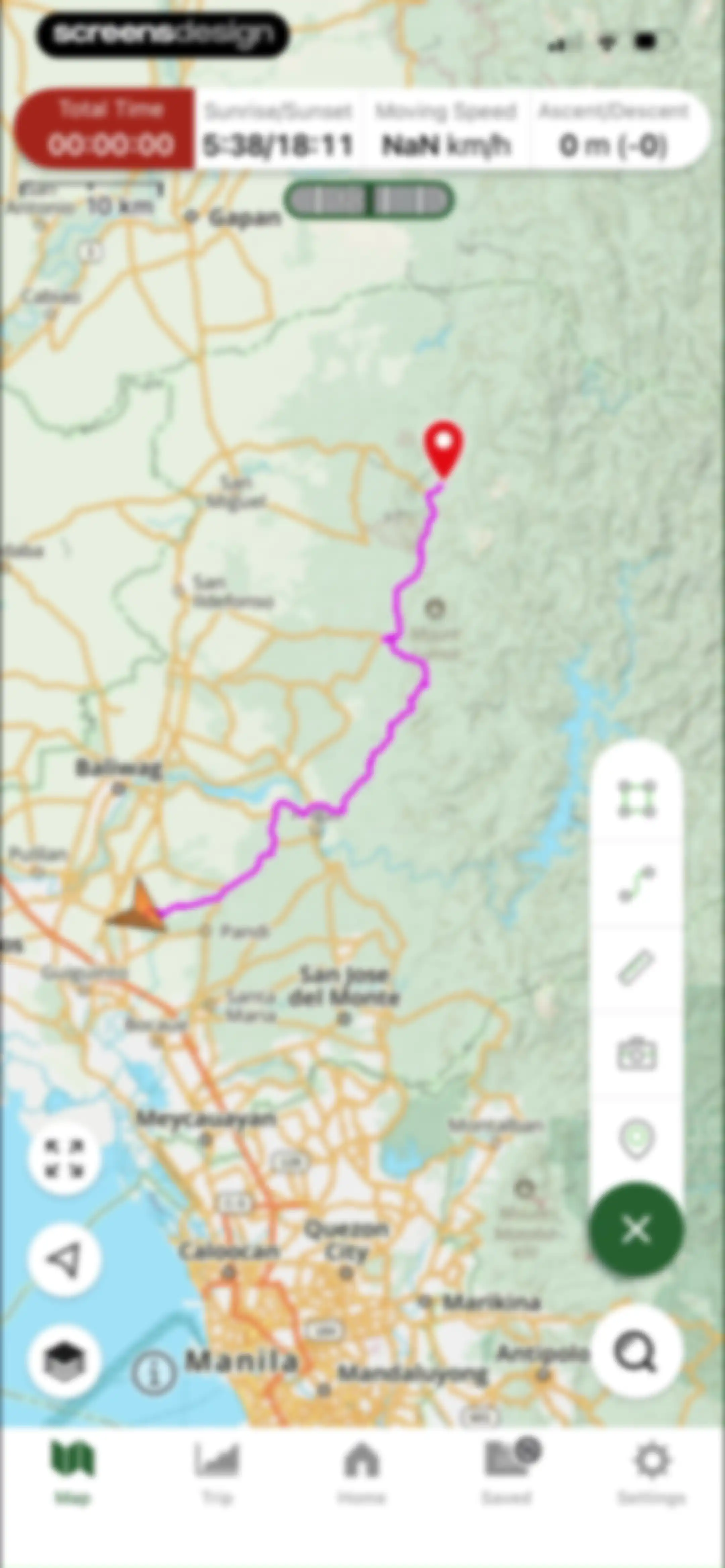 Gaia GPS: Mobile Trail Maps screen 52