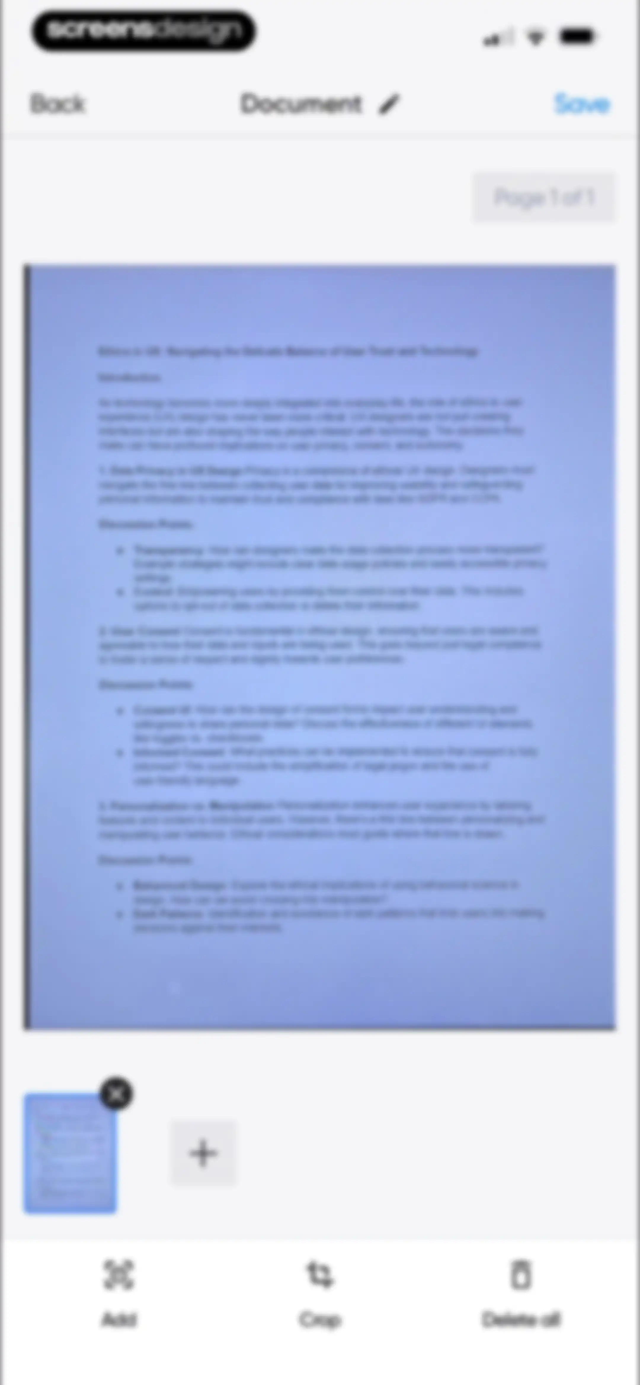 Scanner – Scan PDF & Document screen 13