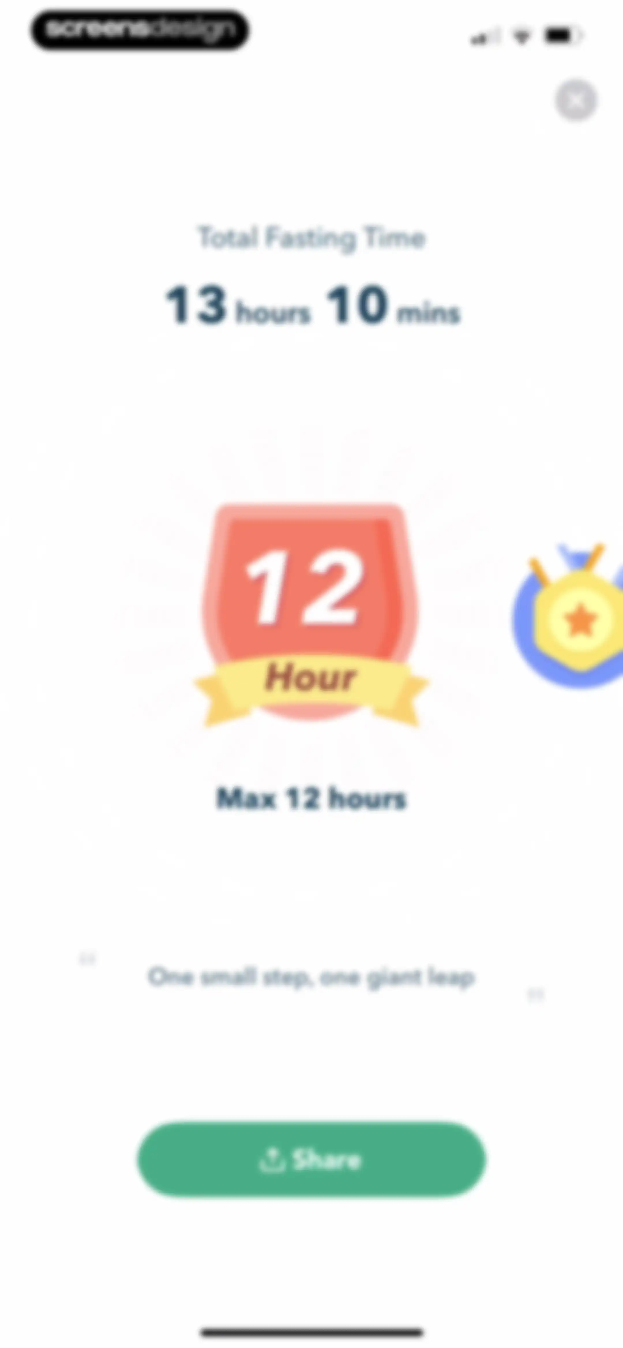 Intermittent Fasting Tracker - screen 124