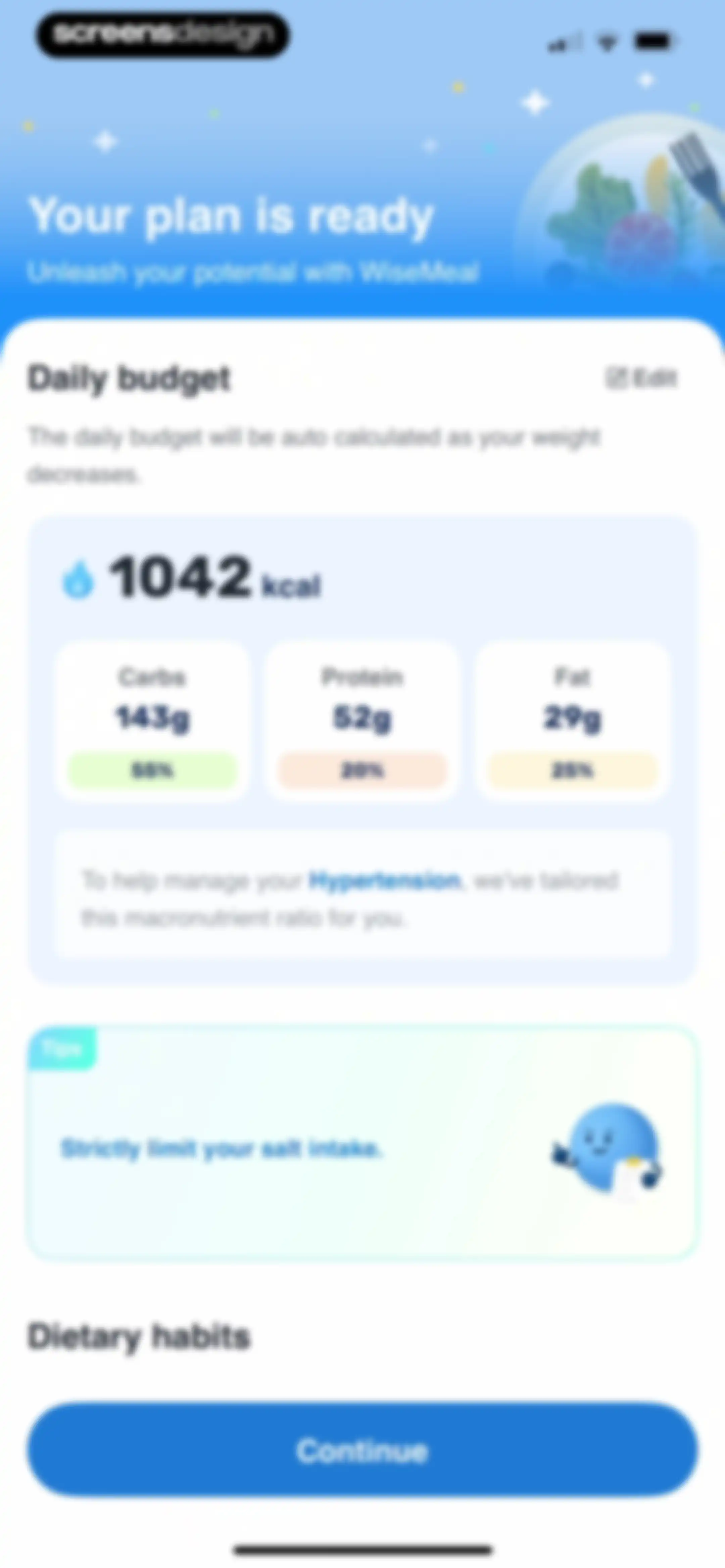 WiseMeal: Al Calorie Tracker screen 39