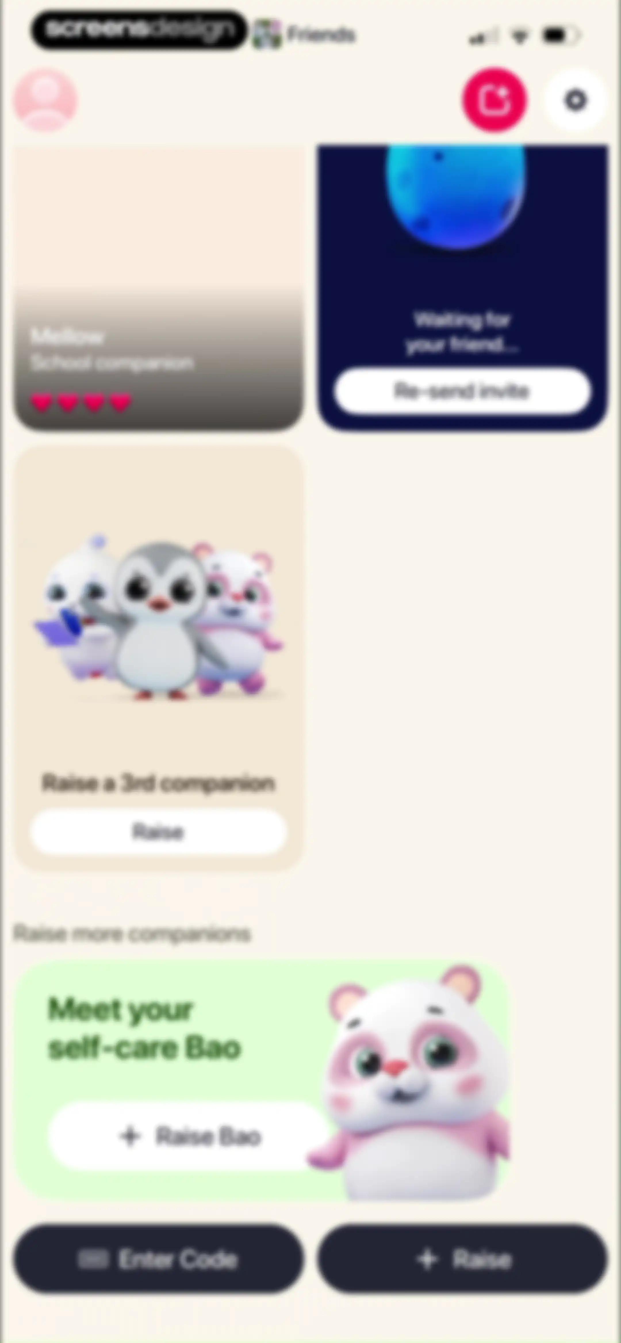 Friends – Pengu, Bao & Mellow screen 65