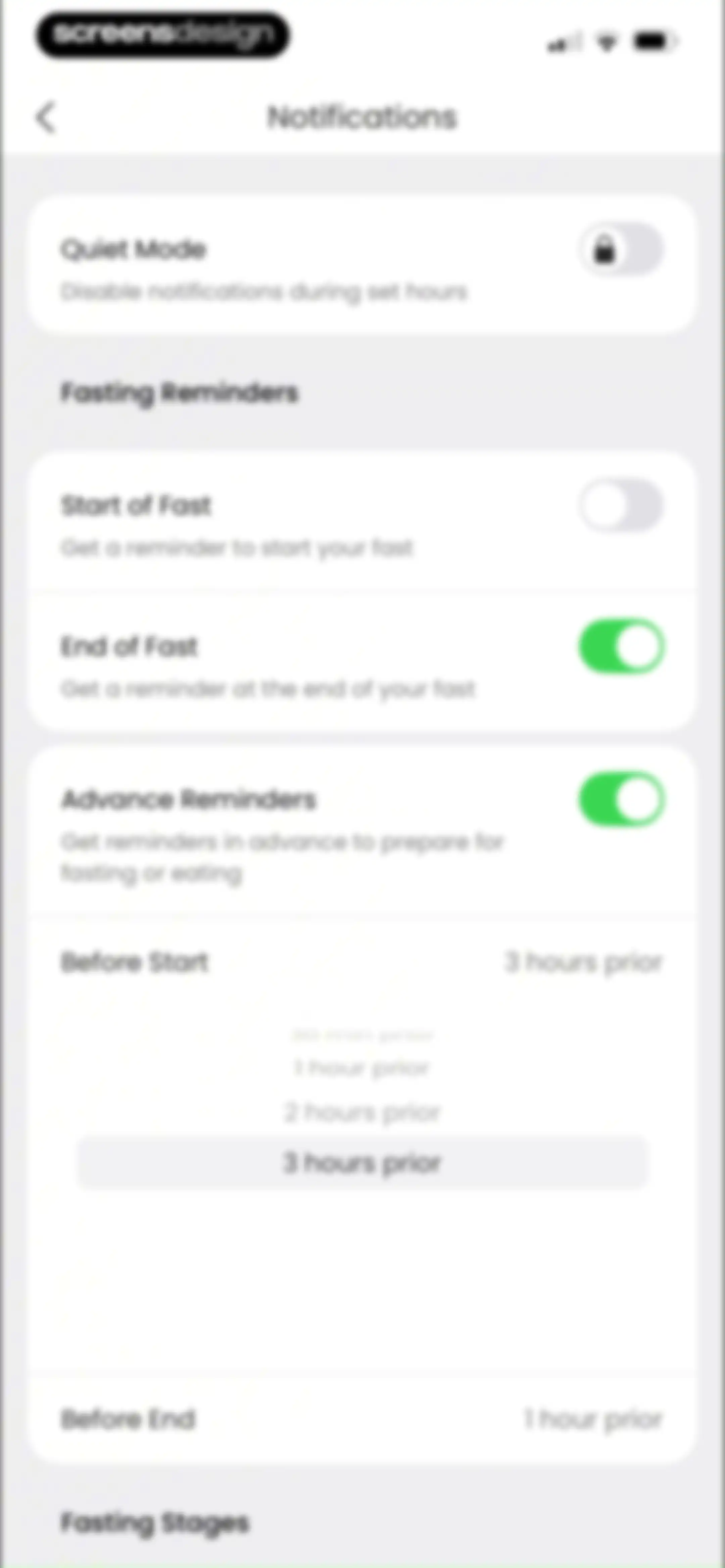 Fasting App: Tracker & Timer screen 145