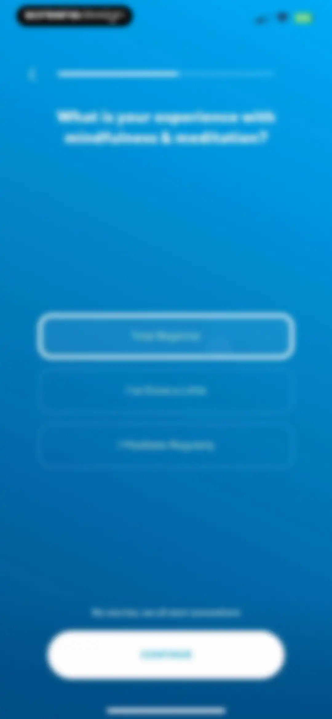 The Mindfulness App screen 9
