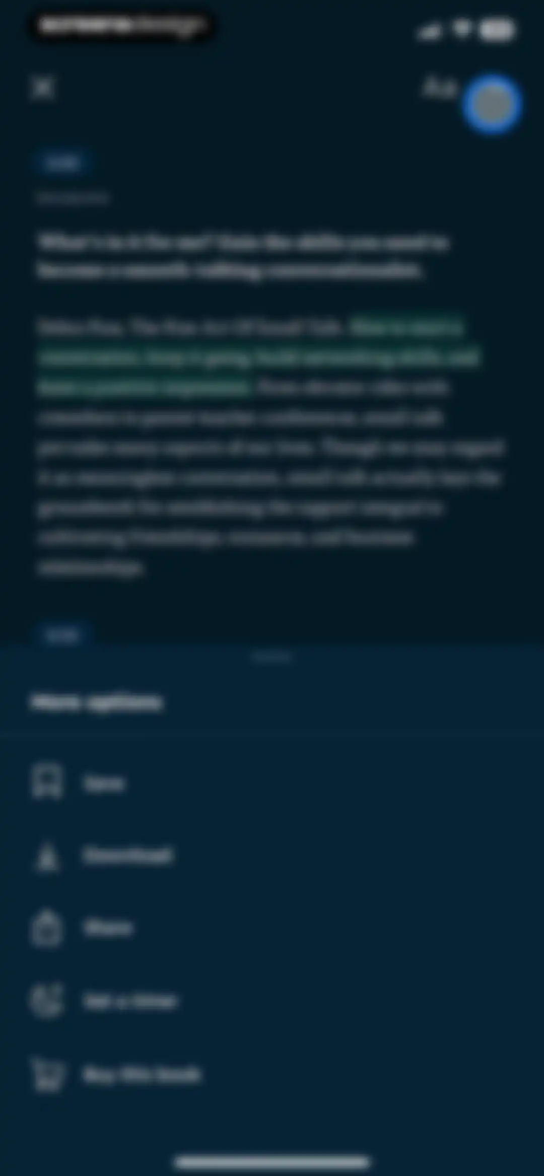 Blinkist: Book Summaries Daily screen 22