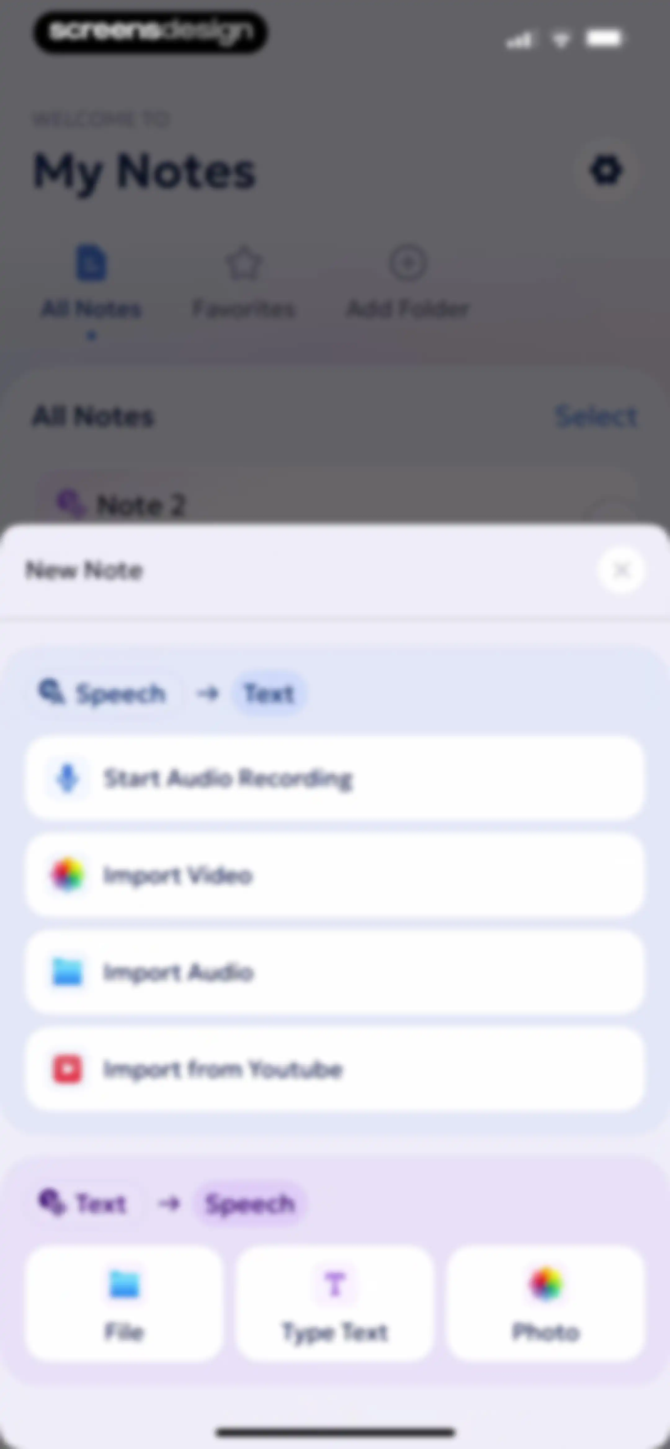 AI Summary - Meeting Notes screen 42