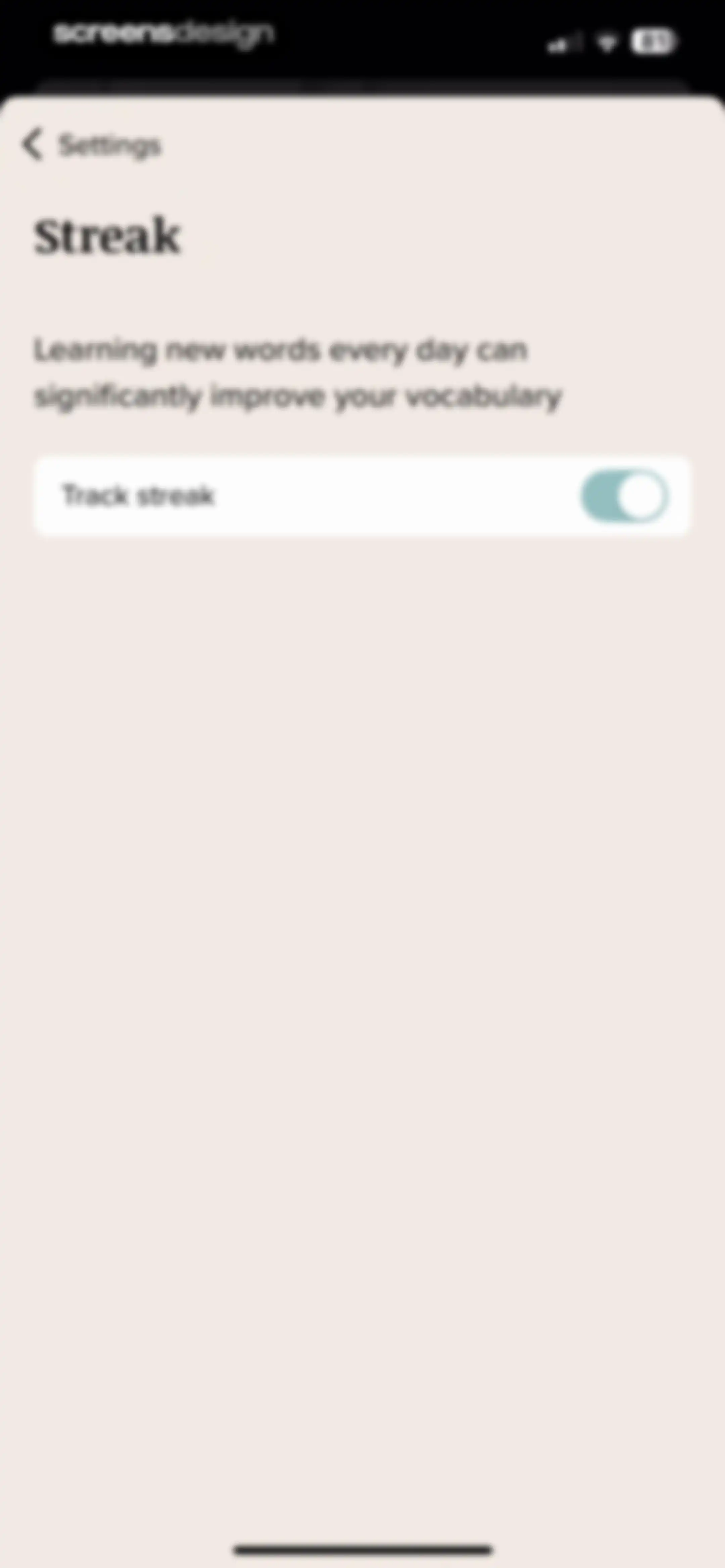 Vocabulary - Learn words daily screen 67
