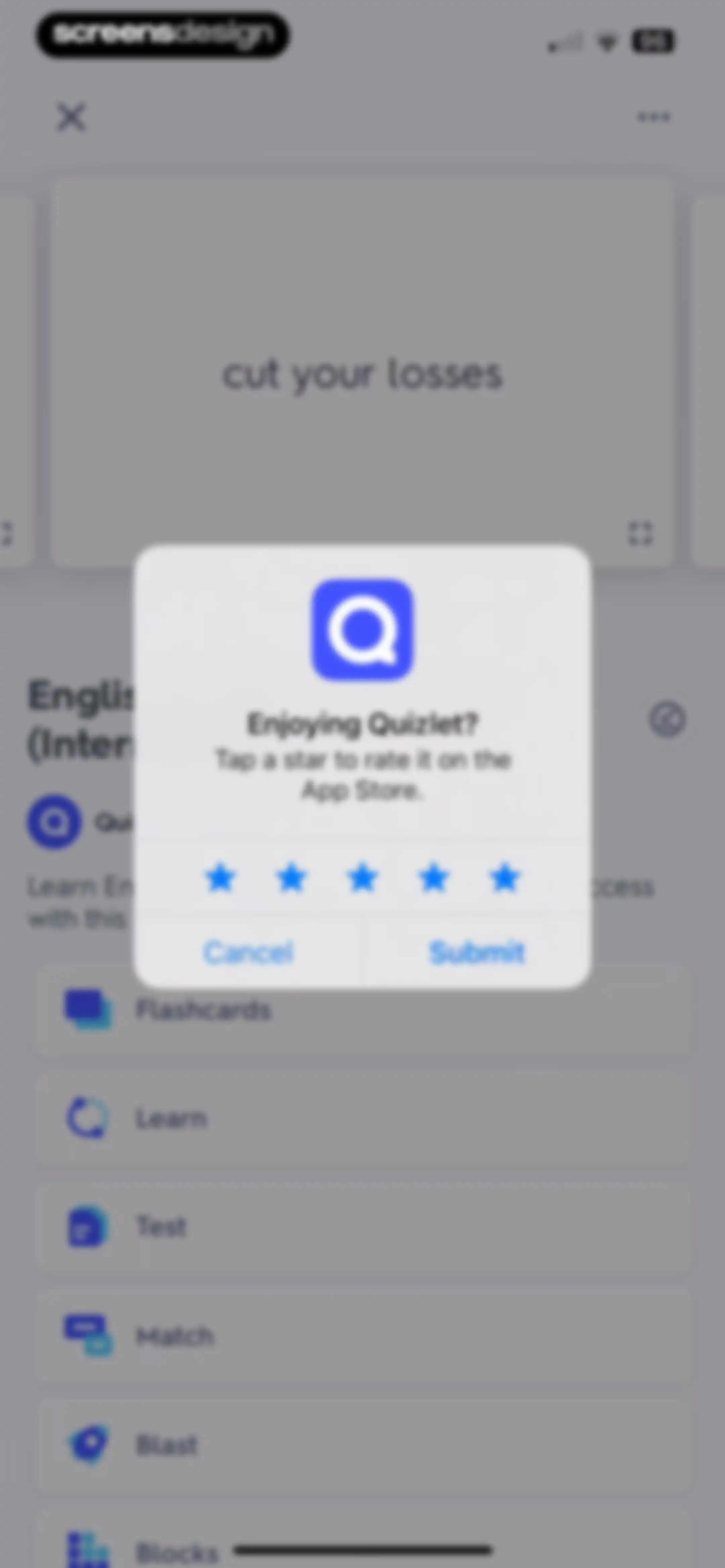Quizlet: More than Flashcards screen 26
