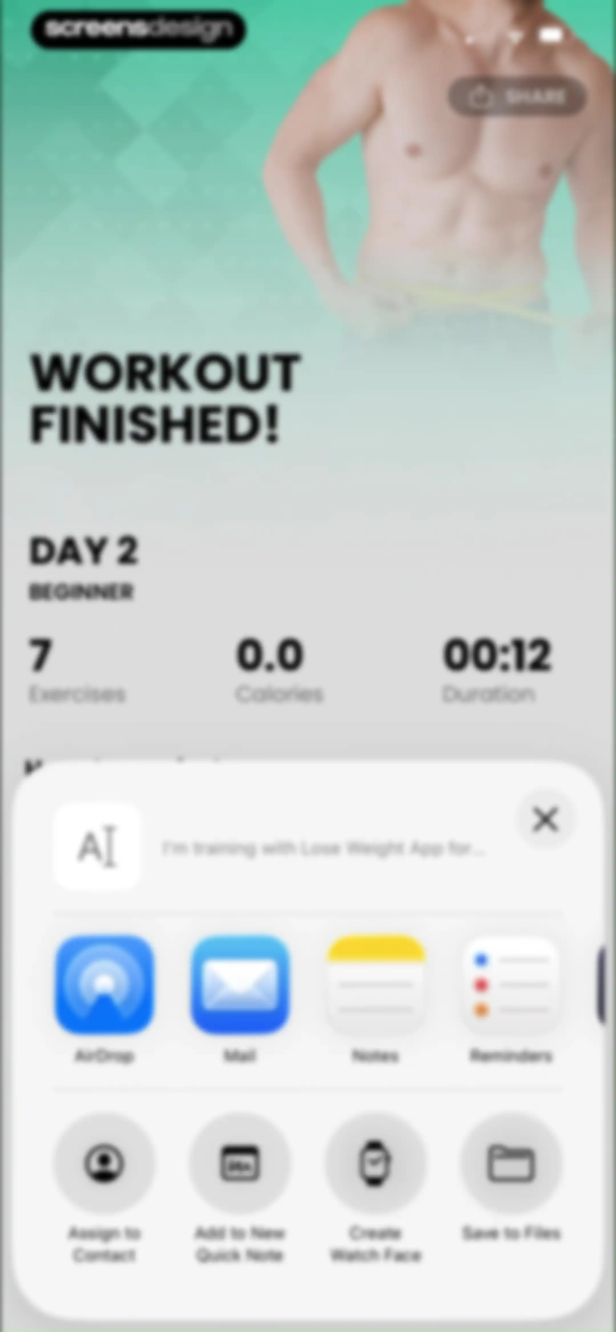 Lose Weight for Men at Home screen 105