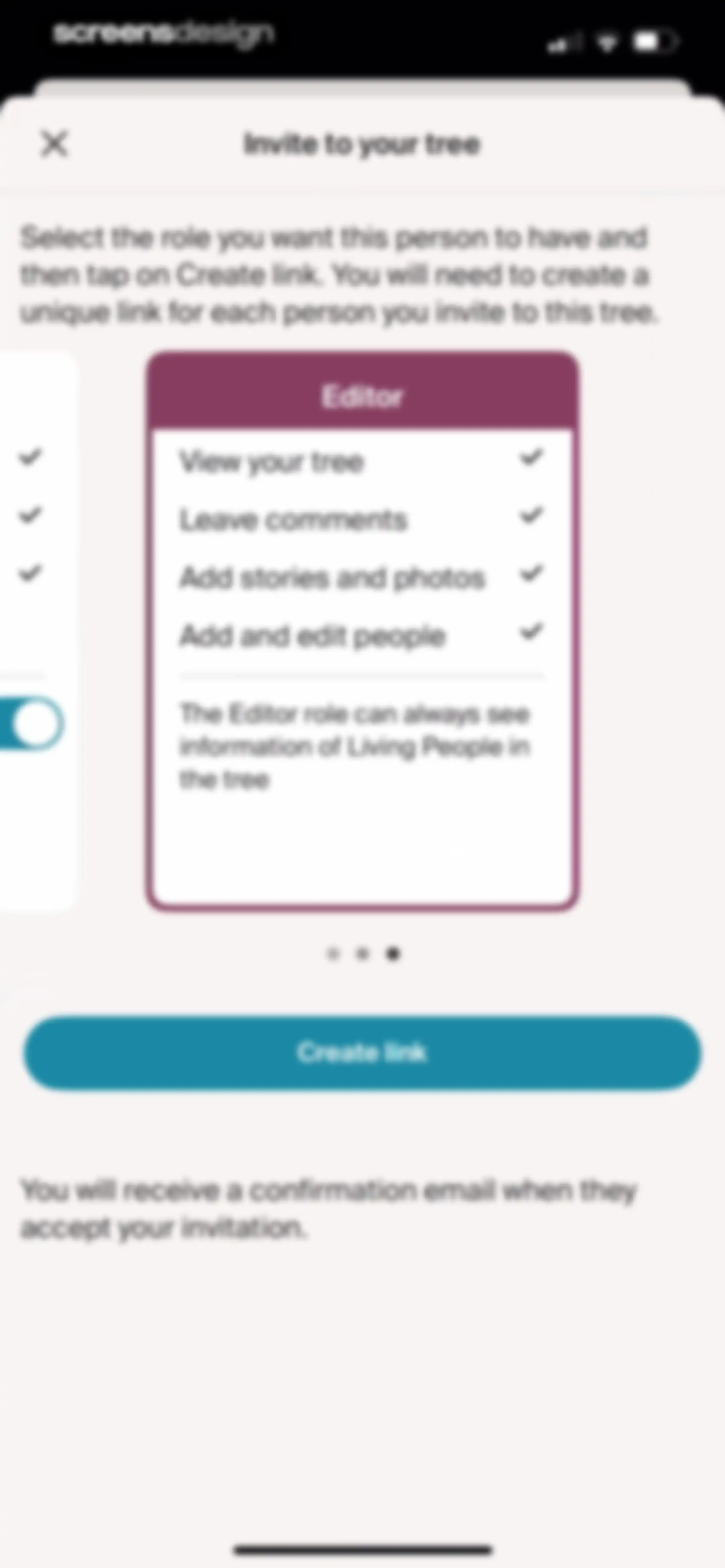 Ancestry: Family History & DNA screen 66
