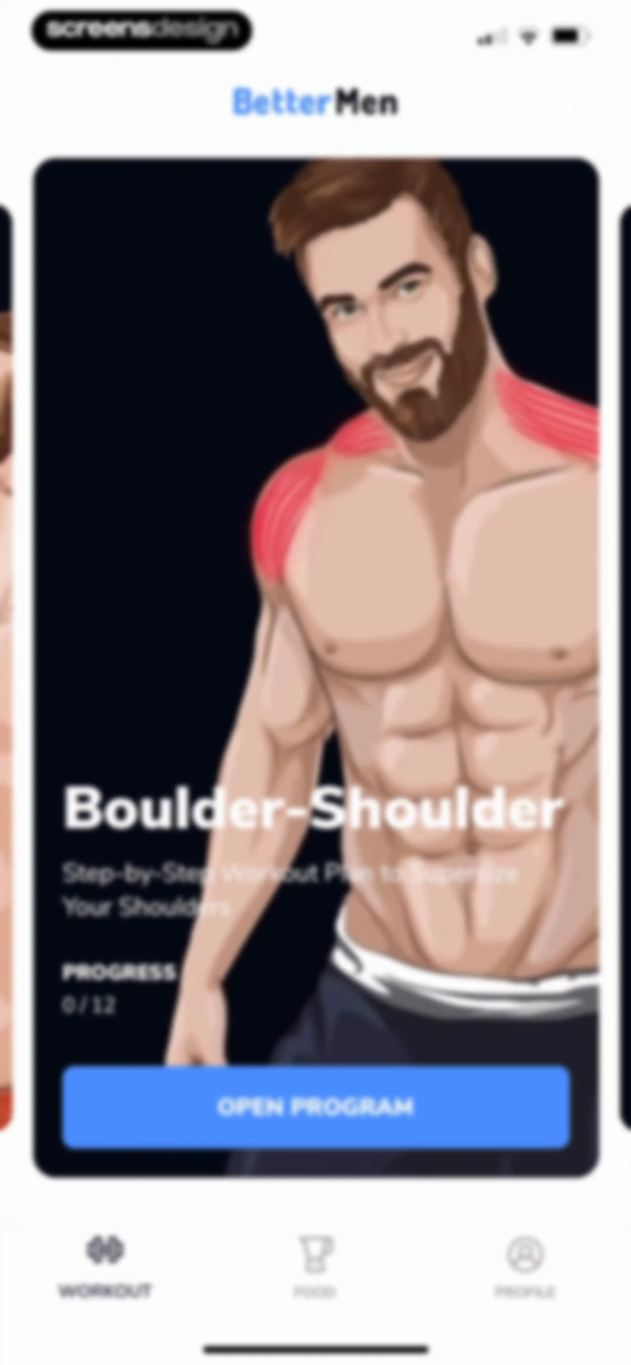Workouts For Men: Gym & Home screen 36