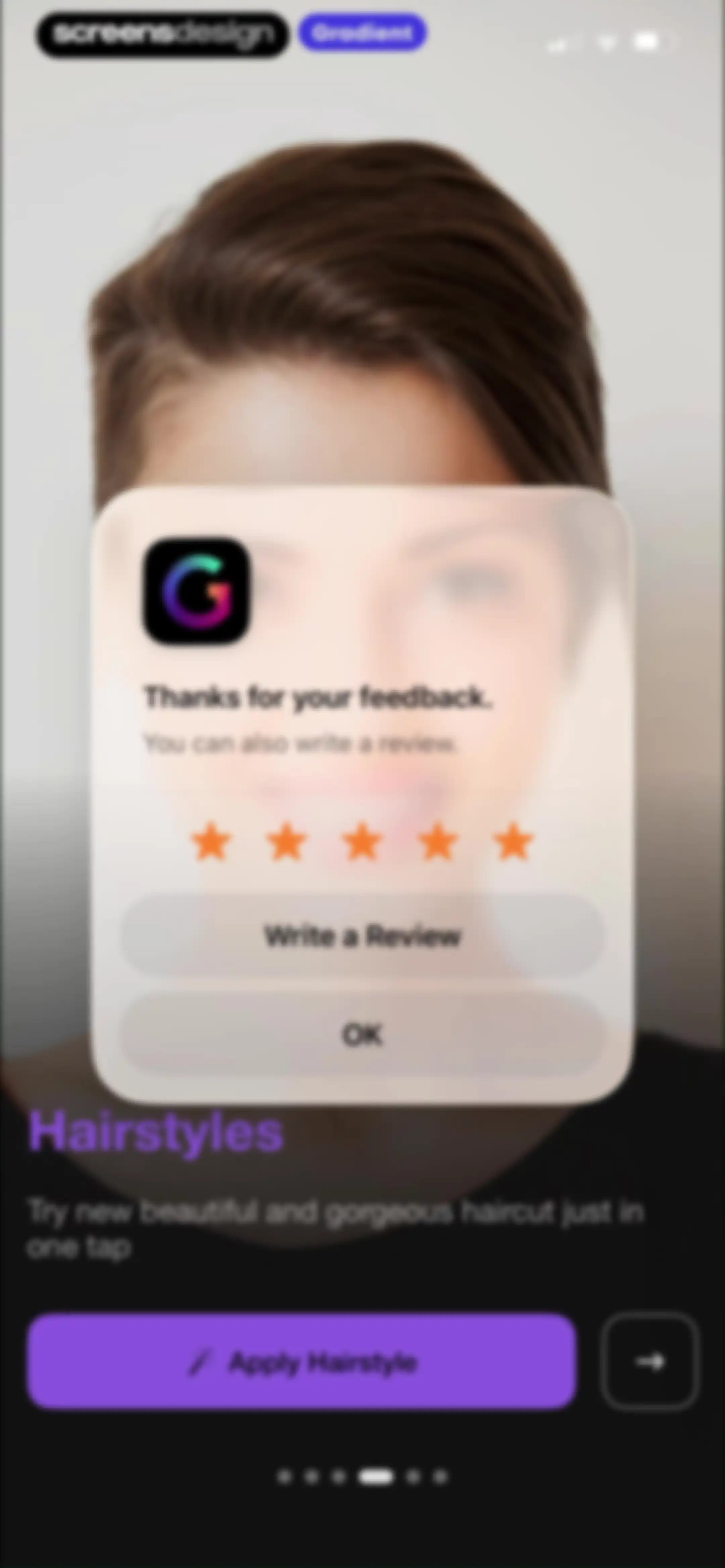 Gradient: You Look Like screen 8