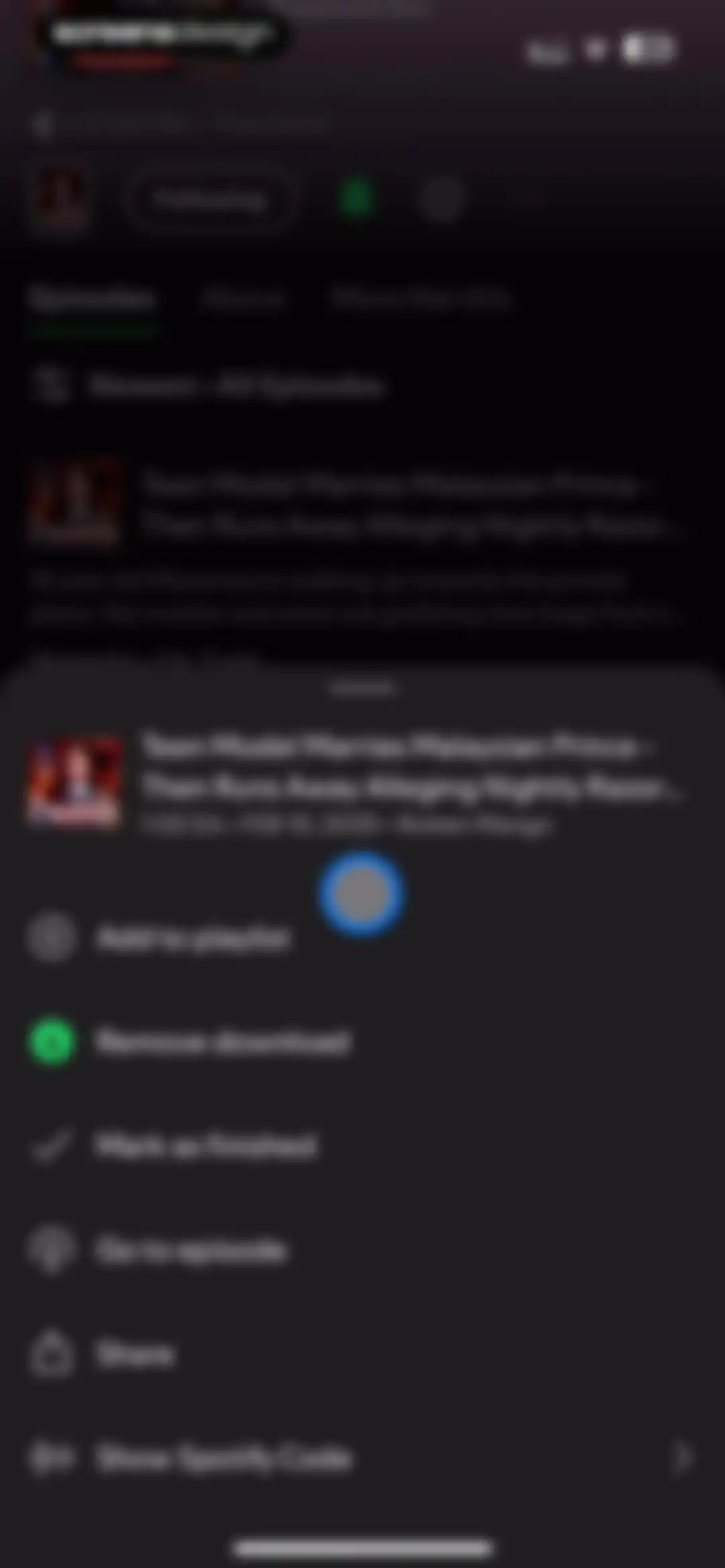 Spotify: Music and Podcasts screen 59